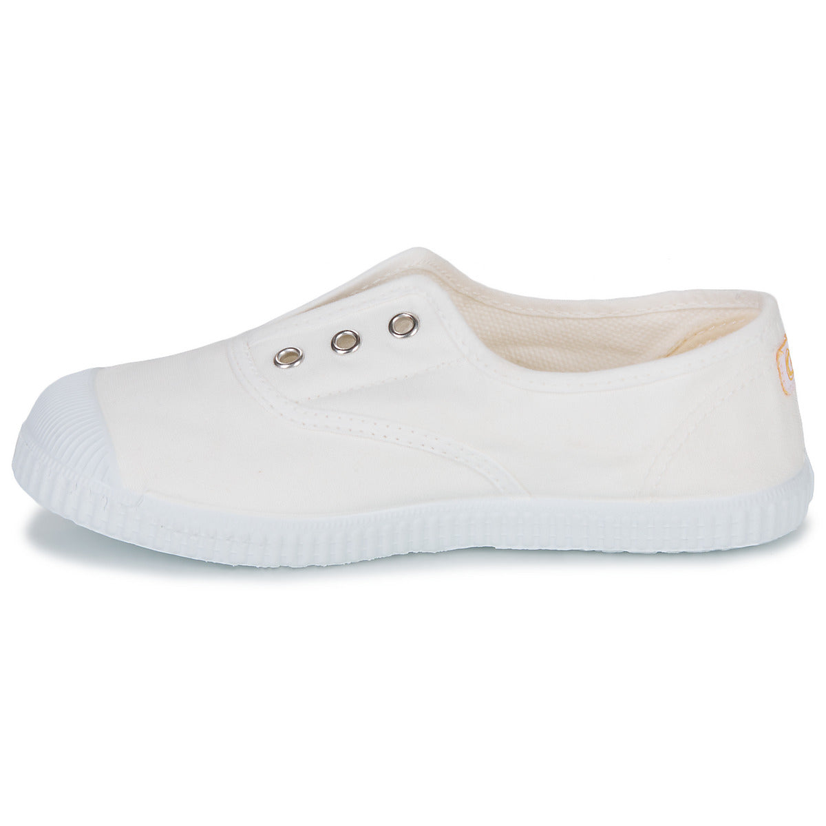 Scarpe bambini ragazza Citrouille et Compagnie WOODEN Bianco