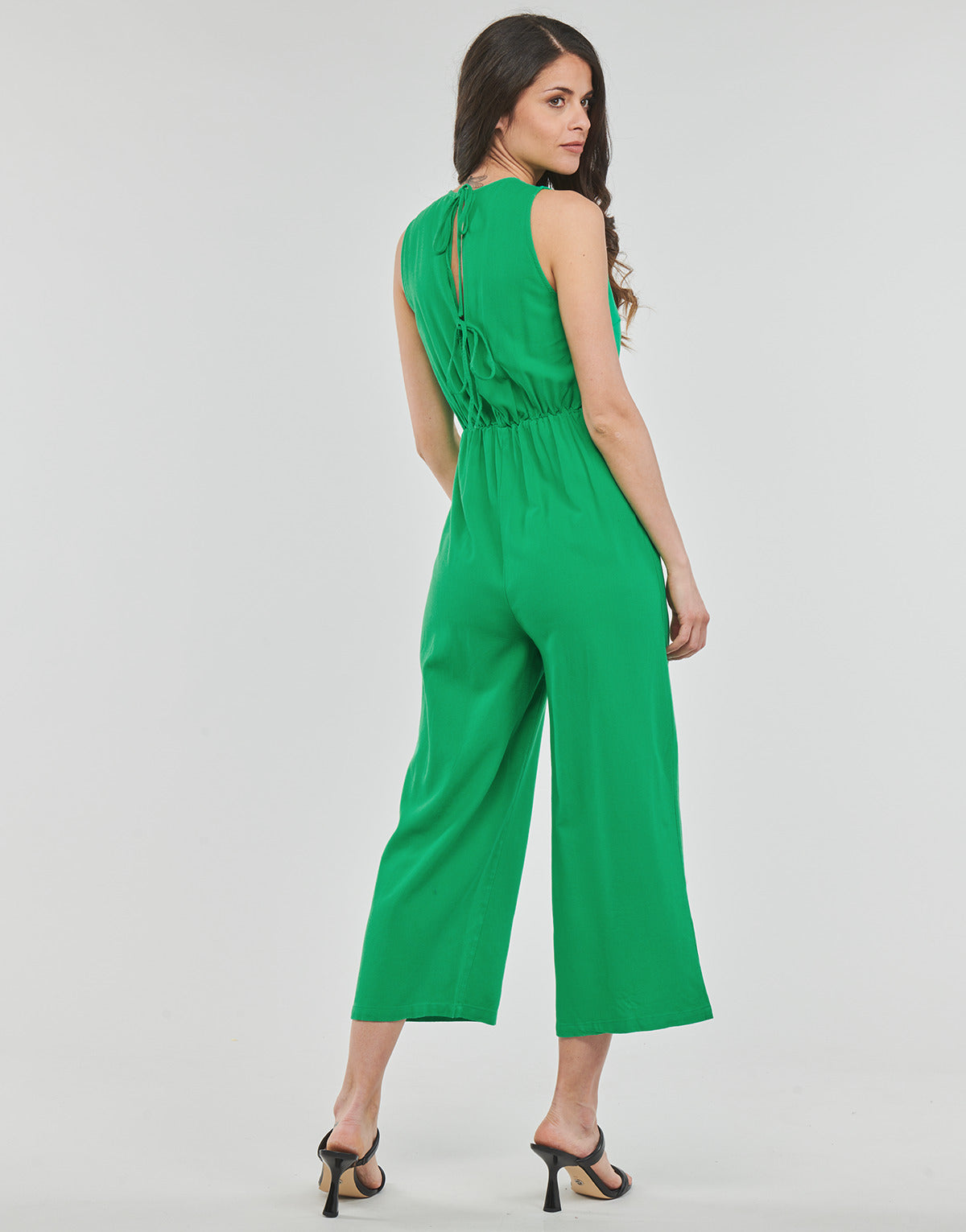 Tute / Jumpsuit Donna Vero Moda VMMYMILO SL CULOTTE JUMPSUIT WVN GA Verde