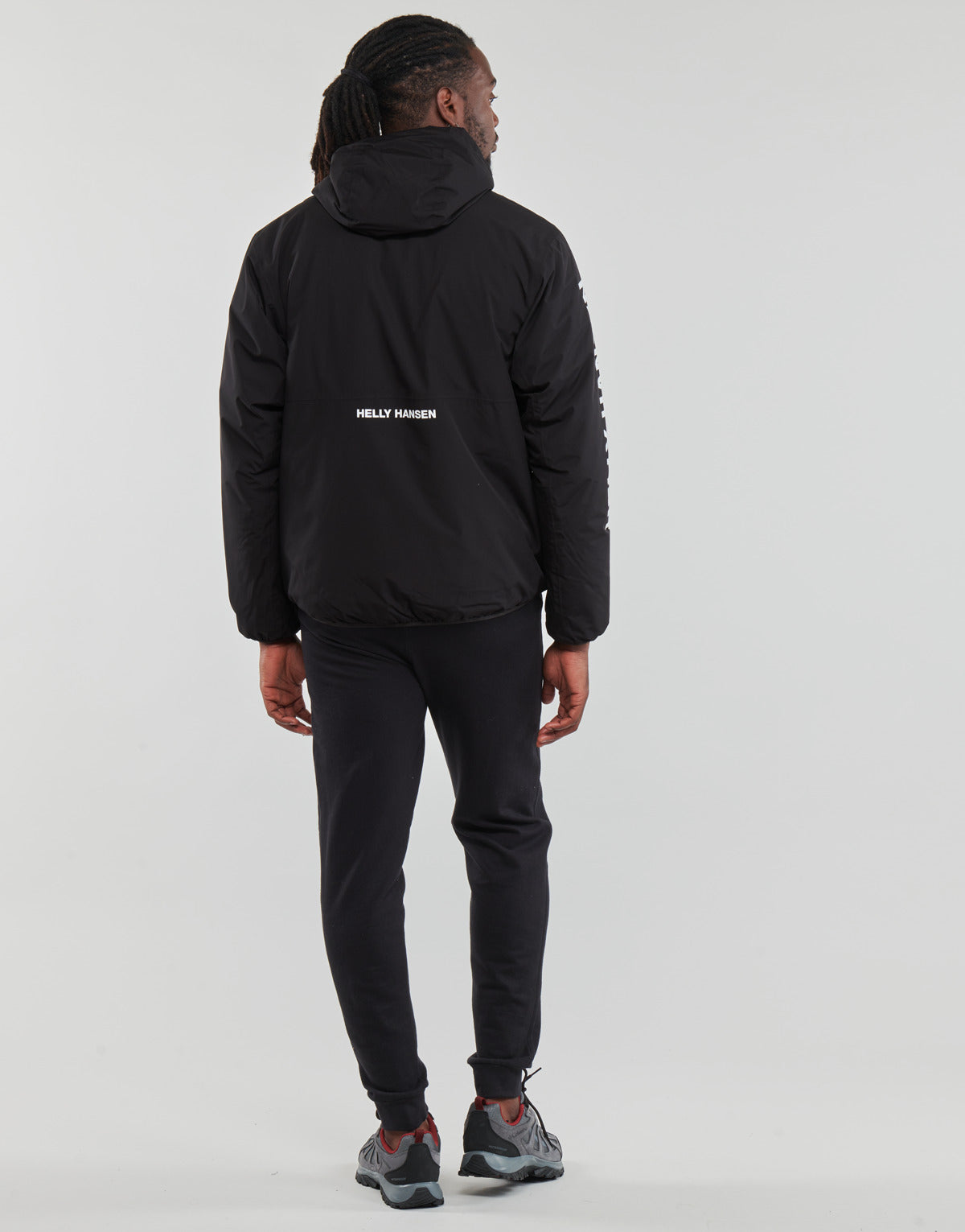 Giubbotto Uomo Helly Hansen ERVIK INS RAIN JACKET Nero