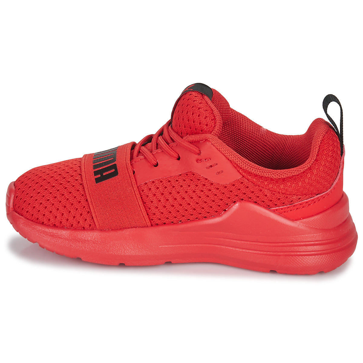 Scarpe bambini ragazzo Puma INF WIRED RUN Rosso
