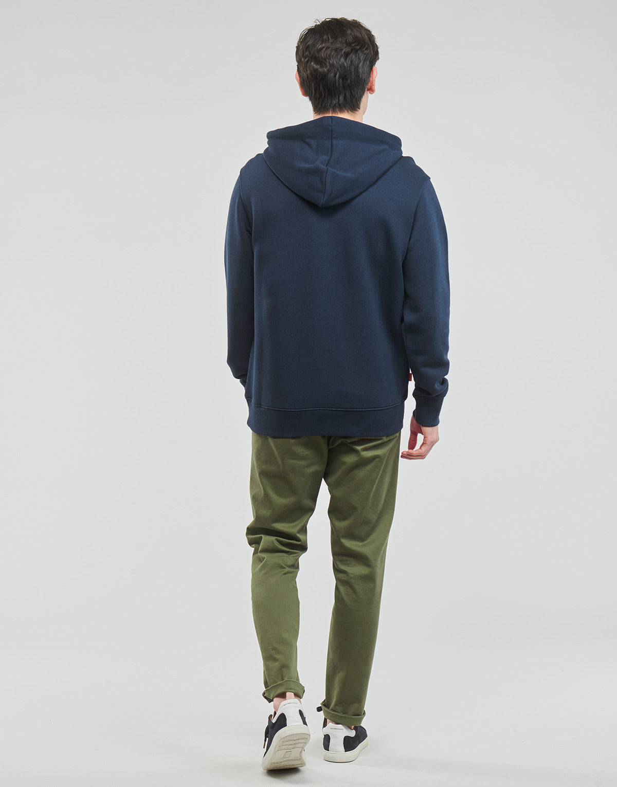 Felpa Uomo Timberland Refibra Logo Hooded Sweatshirt (Regular LB) Nero