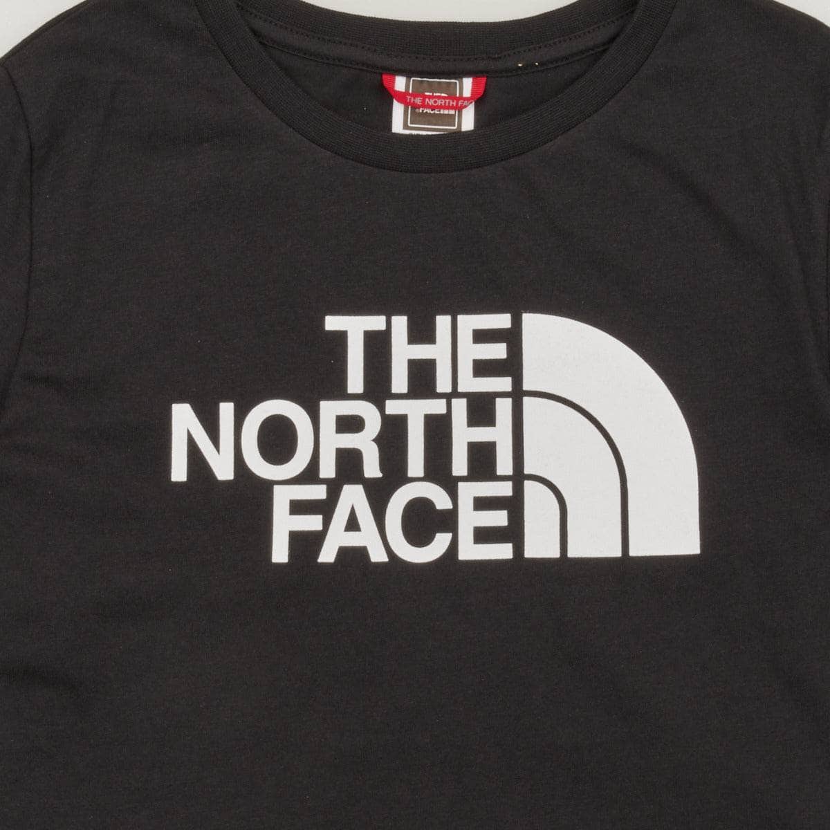 T-shirt ragazza The North Face Girls S/S Crop Easy Tee Nero