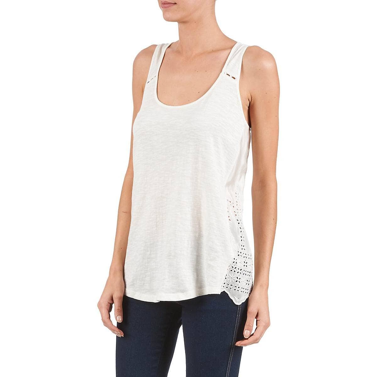 Top Donna Stella Forest ADE005 Bianco