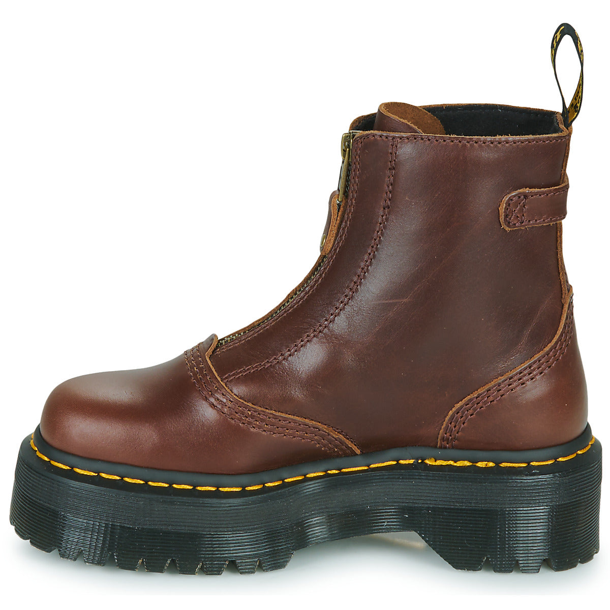 Stivaletti Donna Dr. Martens JETTA DARK BROWN SENDAL Marrone