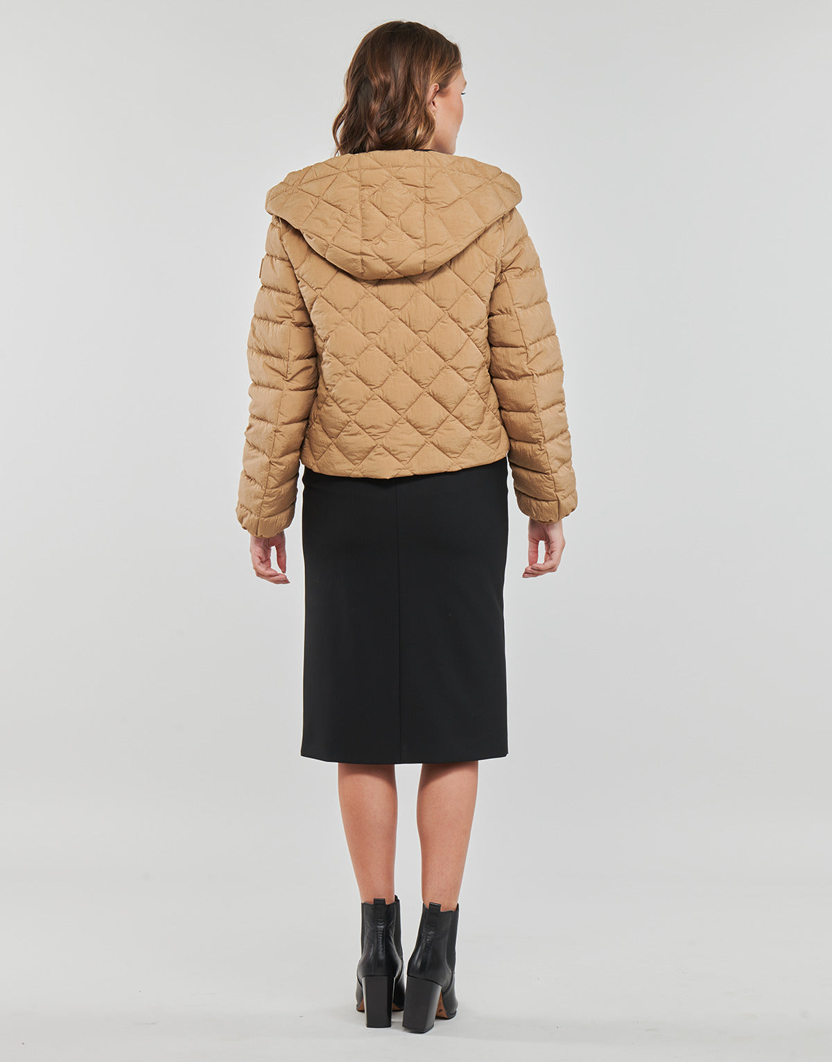 Piumino Donna BOSS Pocketa Beige