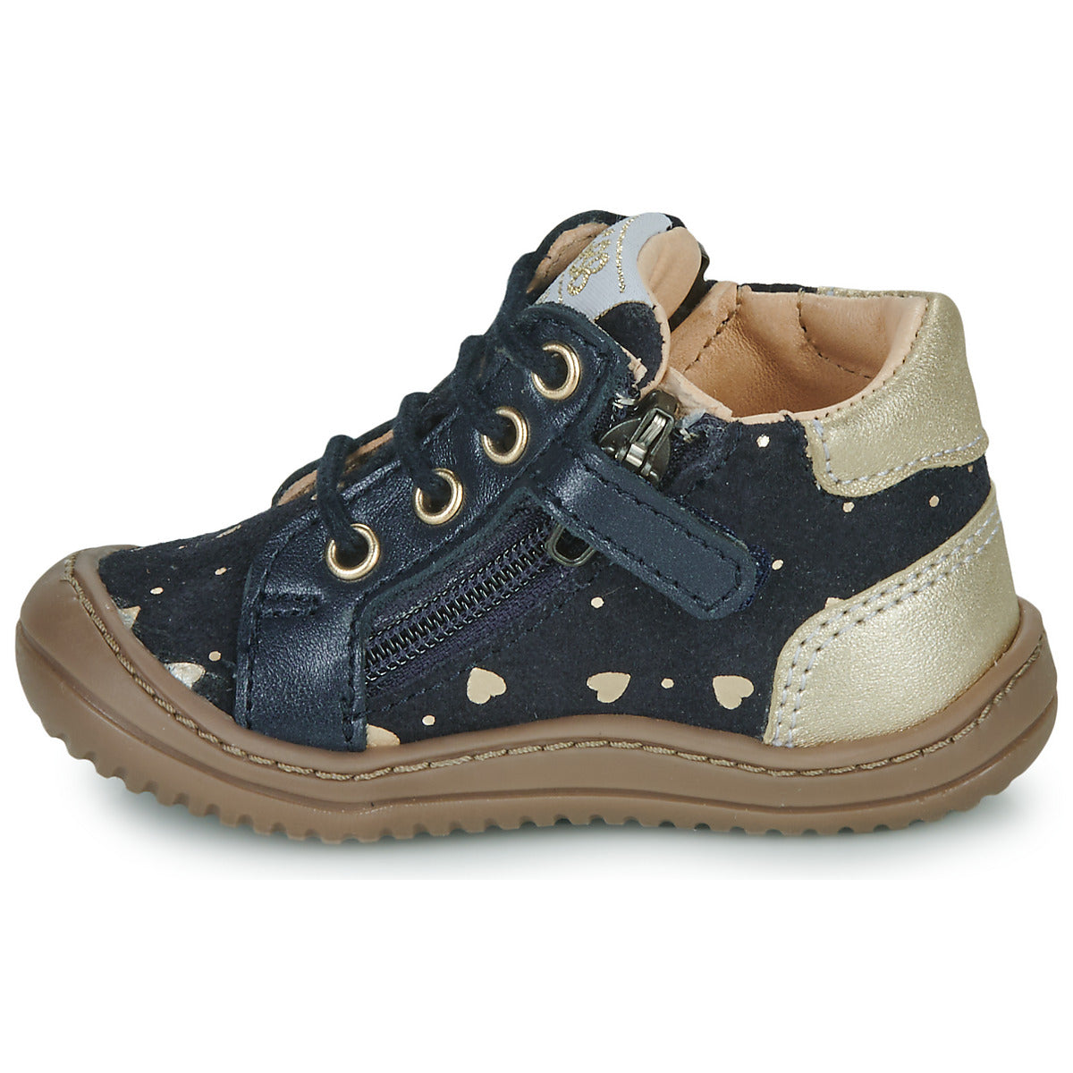 Scarpe bambini ragazza GBB FLEXOO ZIPETTE Blu