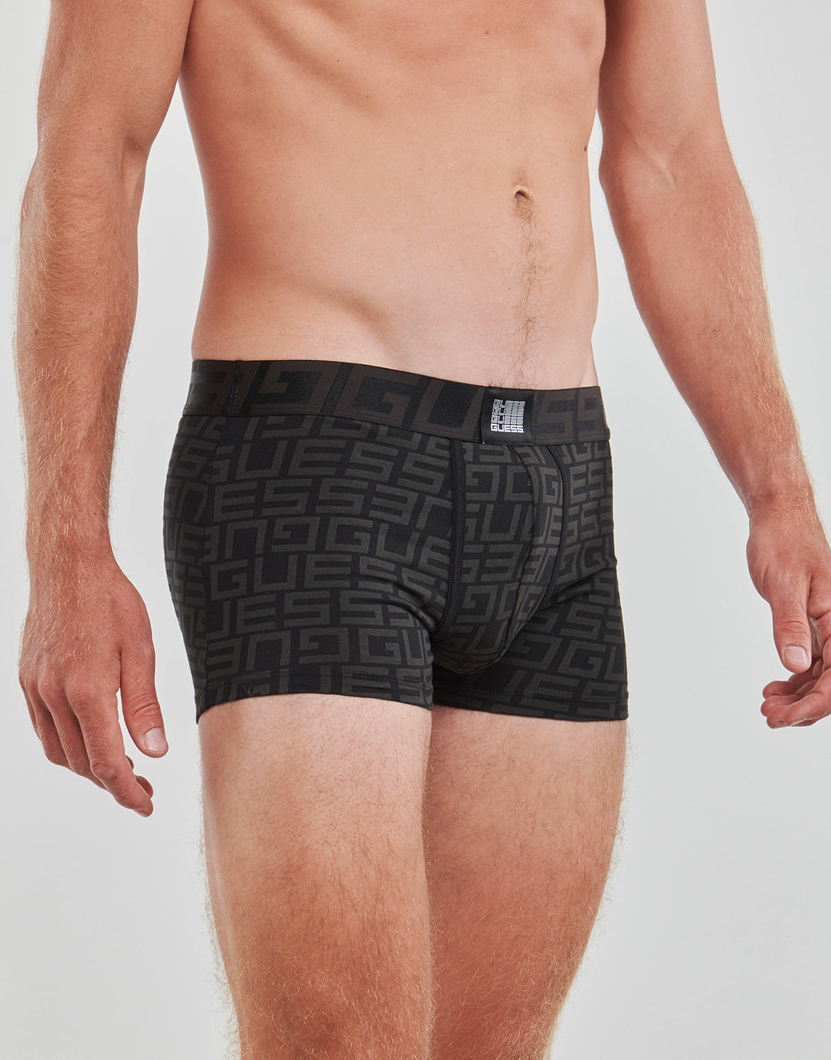 Boxer Uomo Guess IDOL BOXER TRUNK PACK X3 Nero