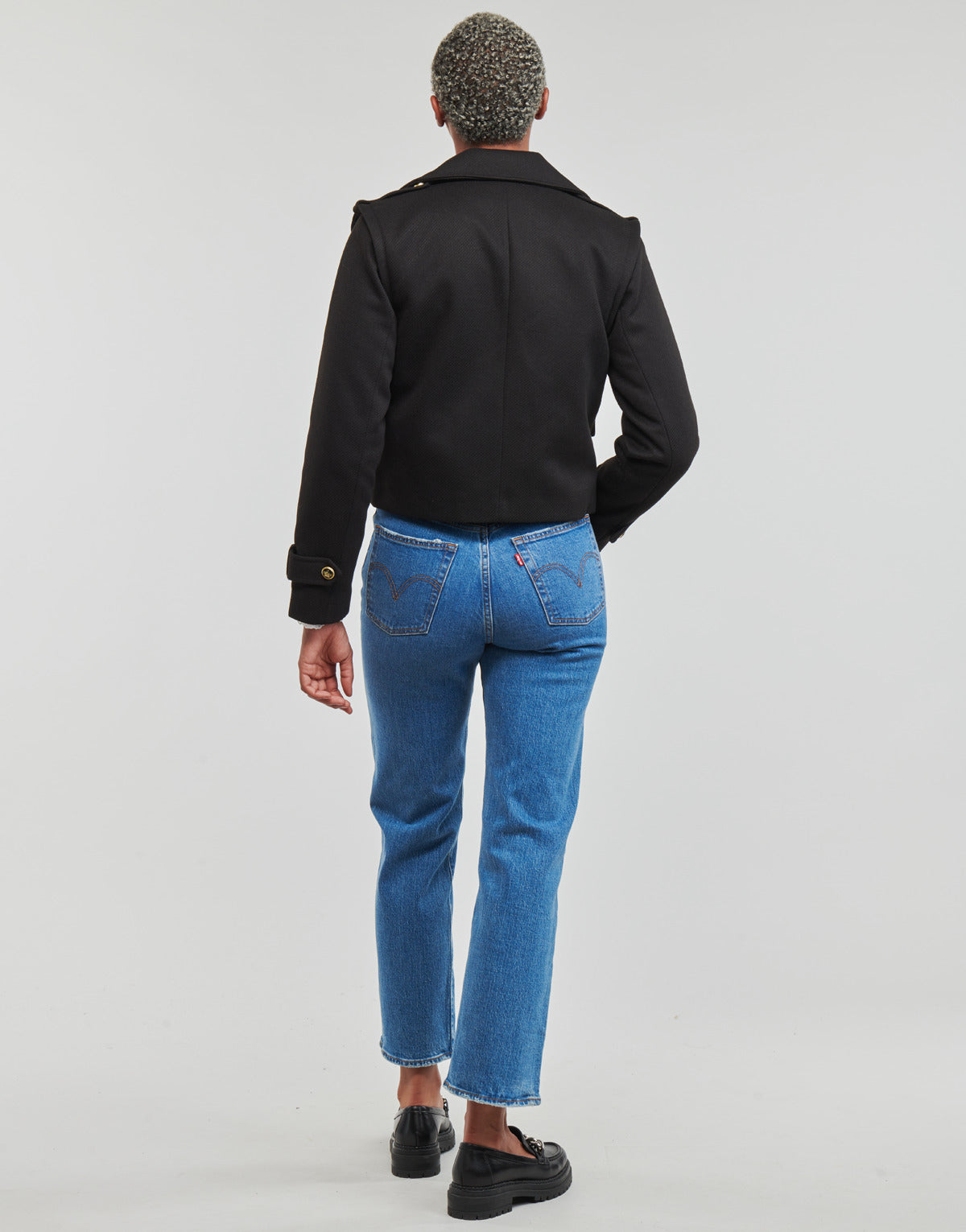 Mantella Donna Only ONLMOLLY SHORT JACKET CC OTW Nero