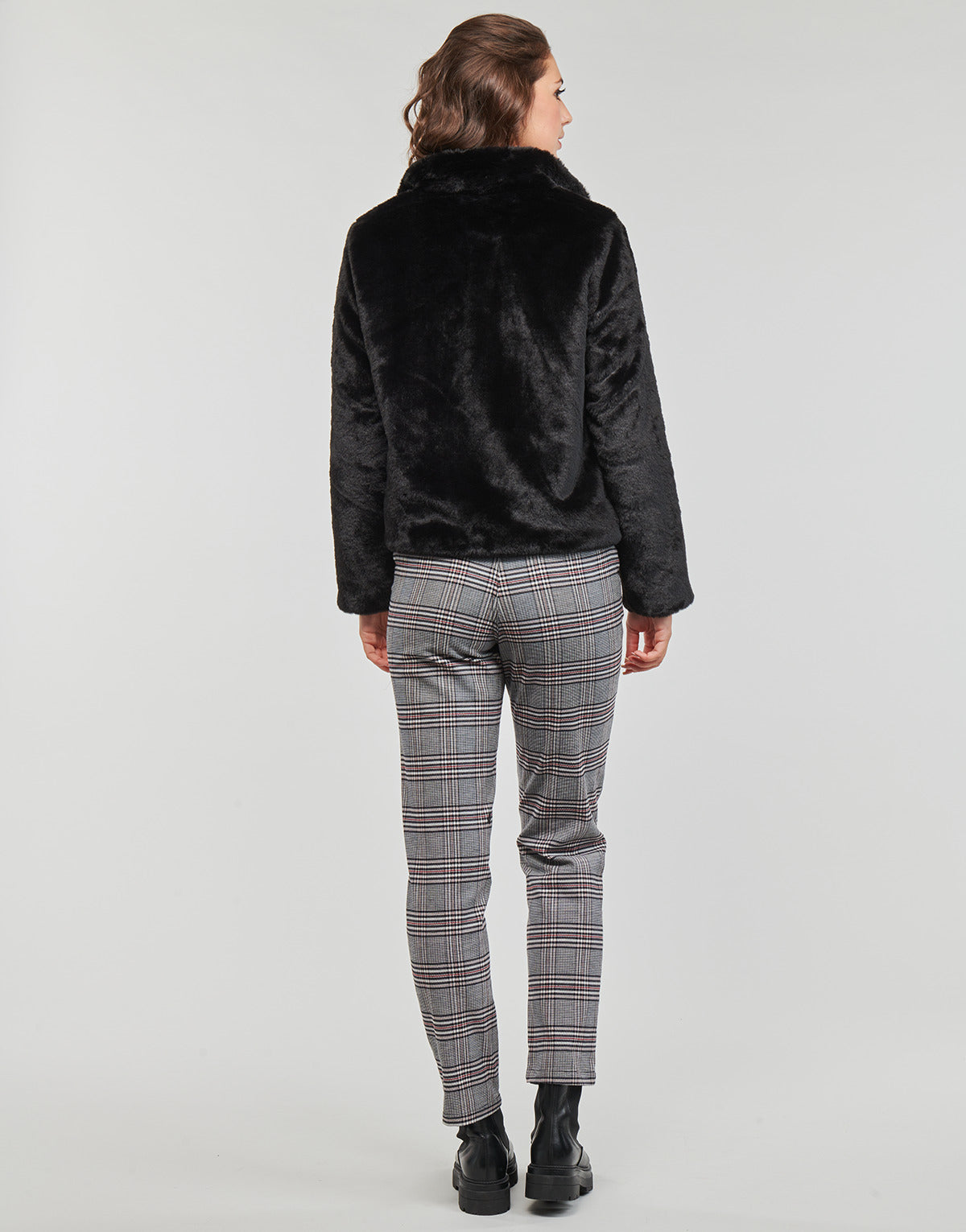 Giubbotto Donna Only ONLNEWVIDA FAUX FUR JACKET CC OTW Nero