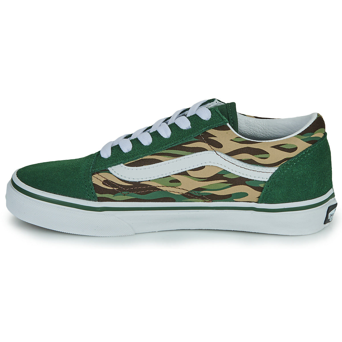 Scarpe bambini ragazza Vans UY Old Skool Verde