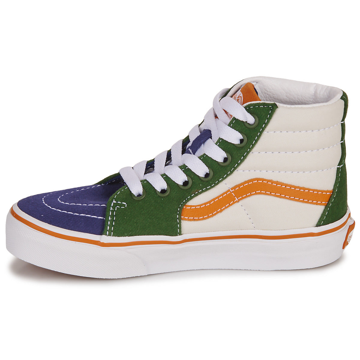 Scarpe bambini ragazza Vans UY SK8-Hi Bianco