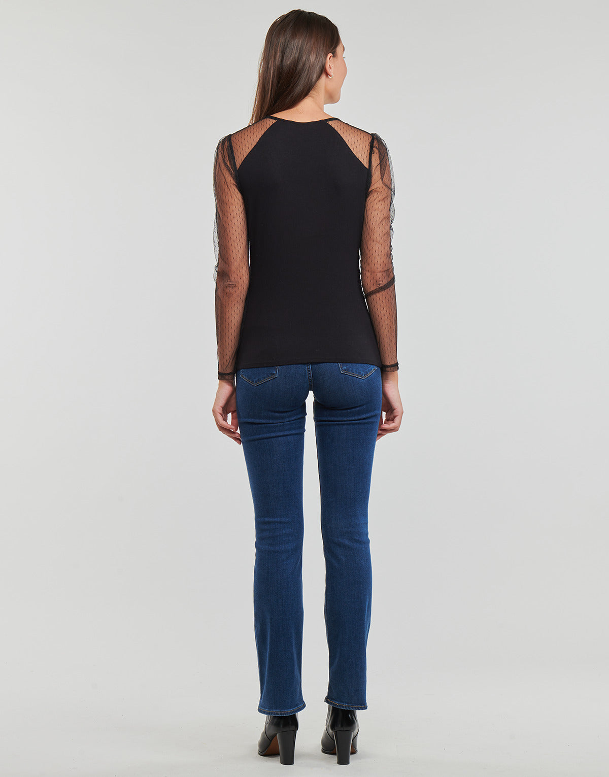 T-shirts a maniche lunghe Donna Morgan TABY Nero