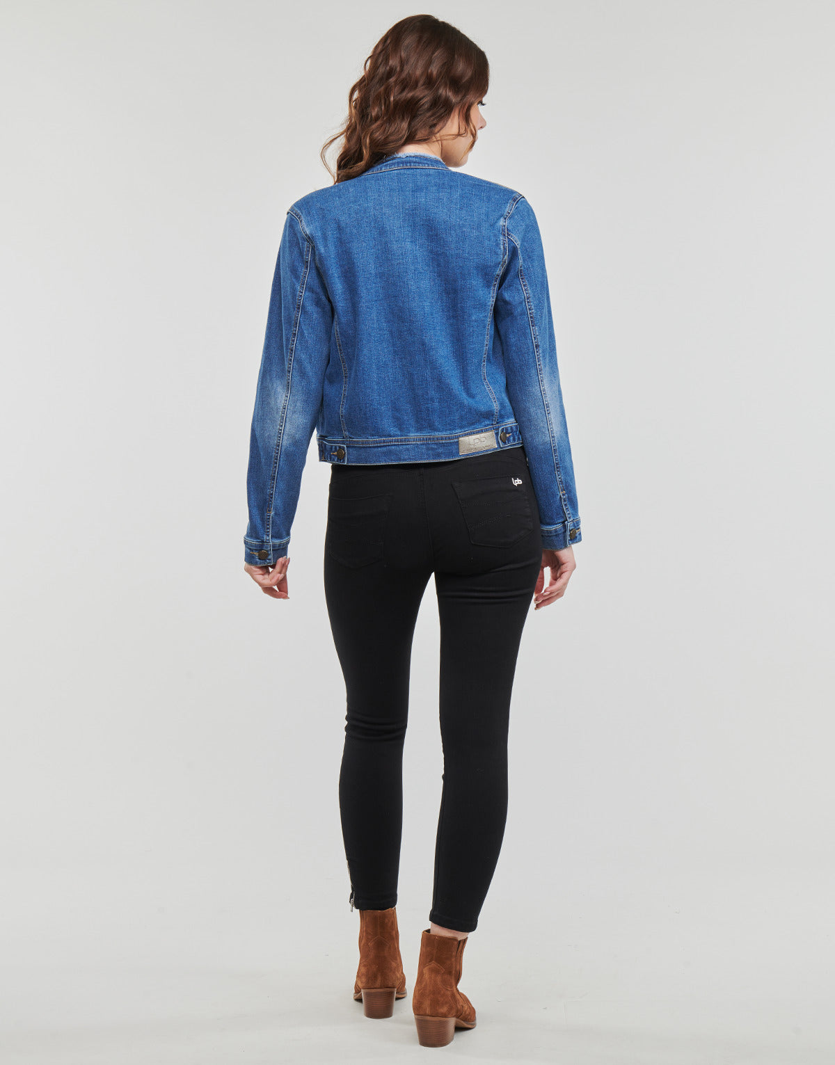 Giacca in jeans Donna Les Petites Bombes ARYANNA Blu