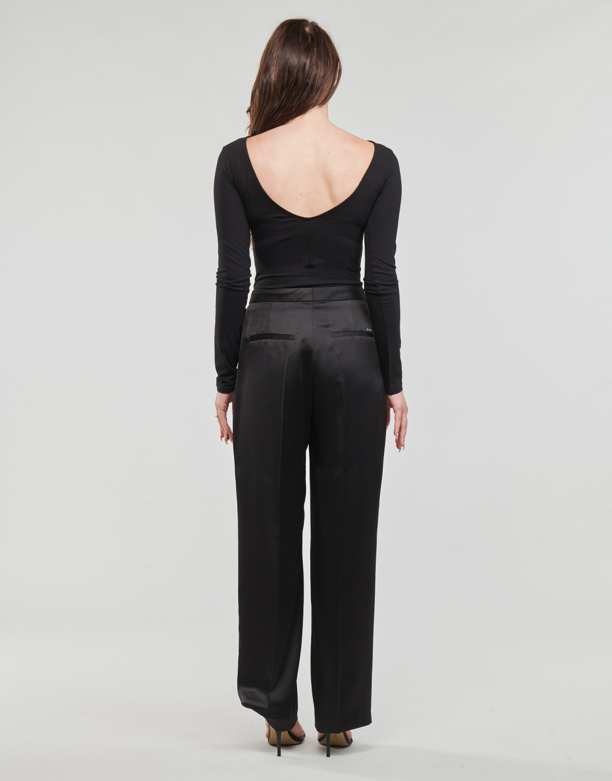 Body Donna Guess LS HEVELINA BODY Nero