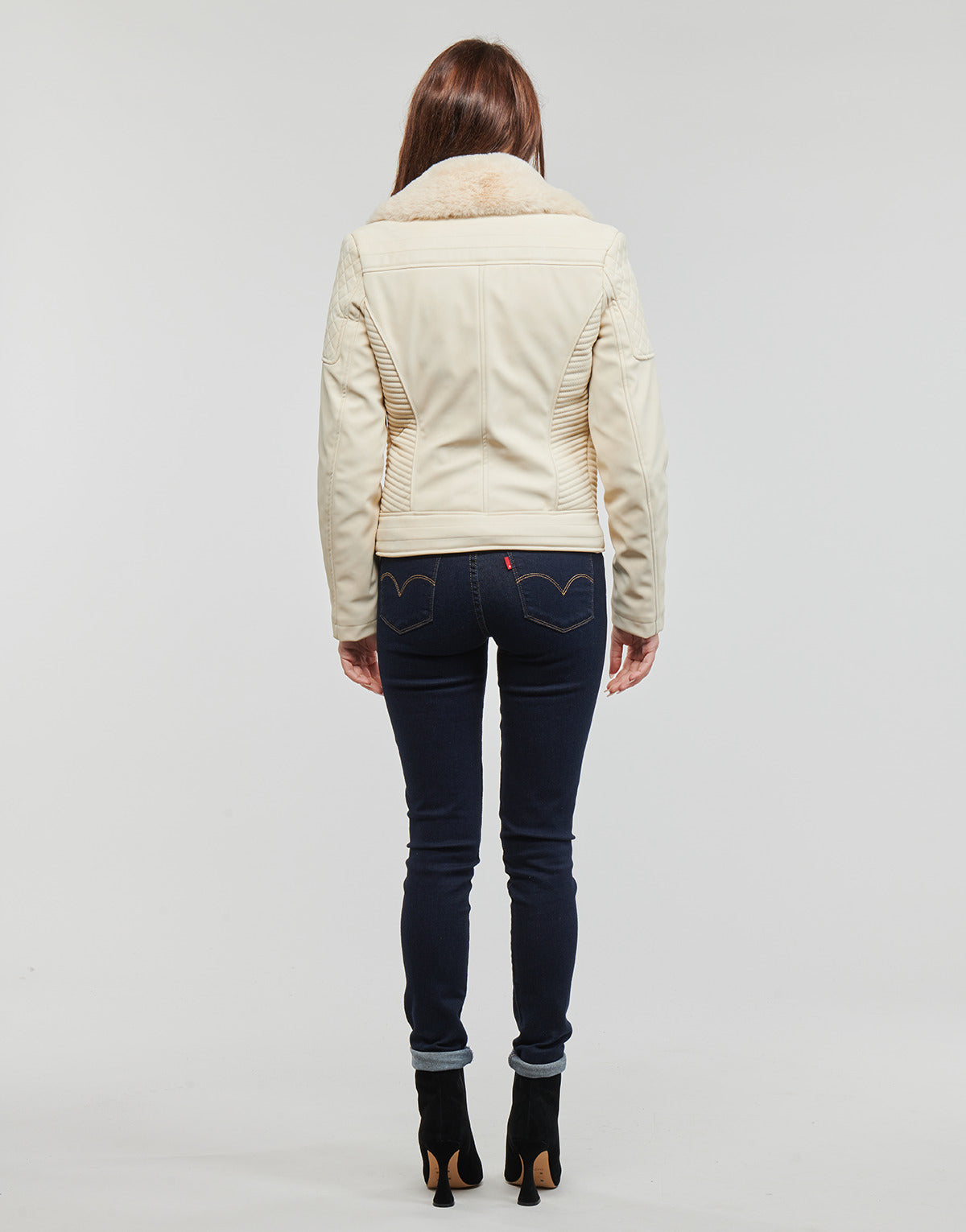 Giubbotto Donna Guess NEW OLIVIA JACKET Bianco