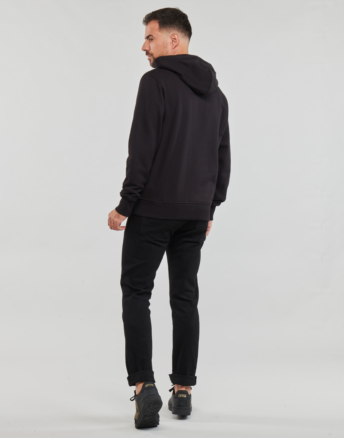 Felpa Uomo Versace Jeans Couture GAIF07 Nero
