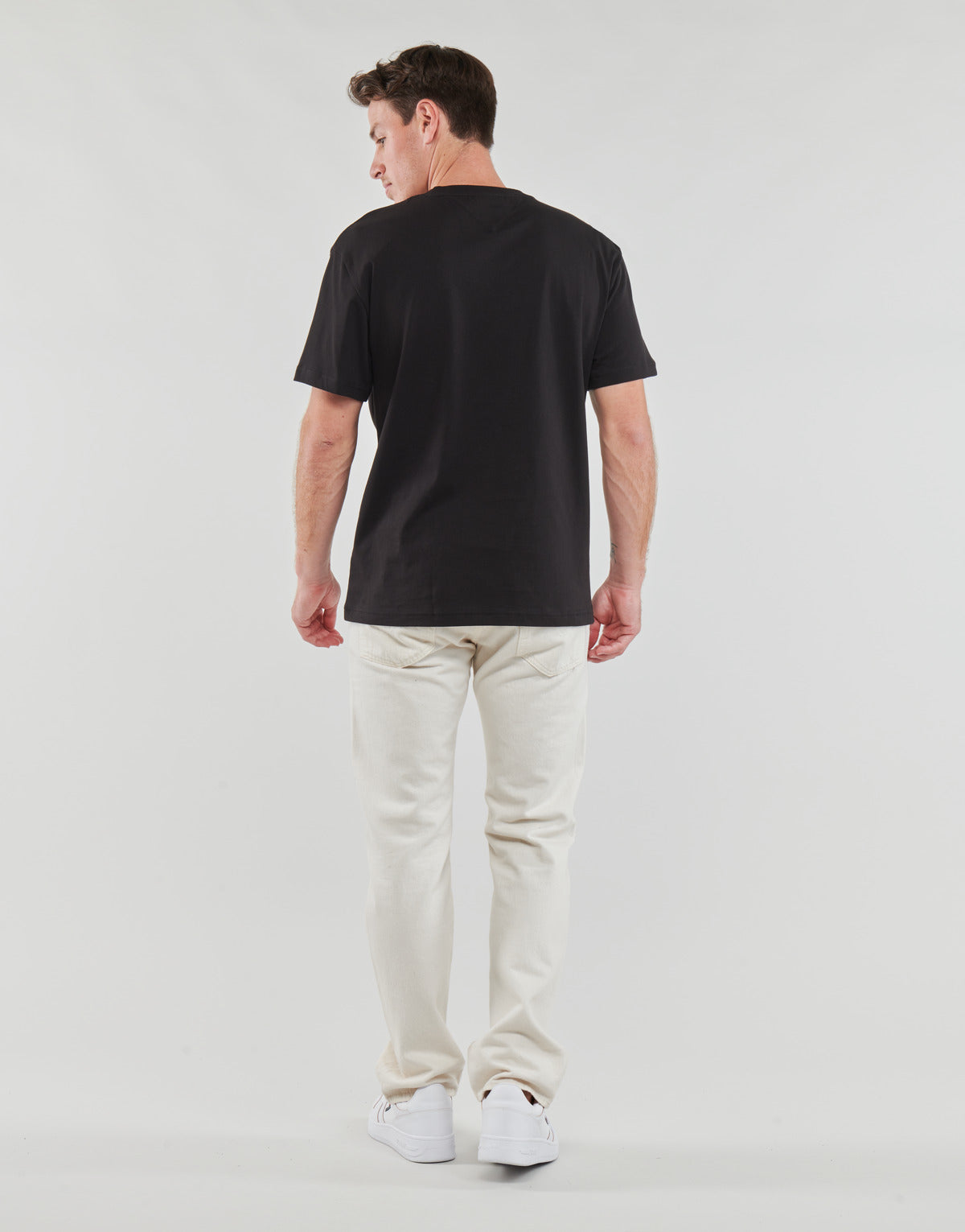T-shirt Uomo Tommy Jeans TJM CLSC SIGNATURE TEE Nero