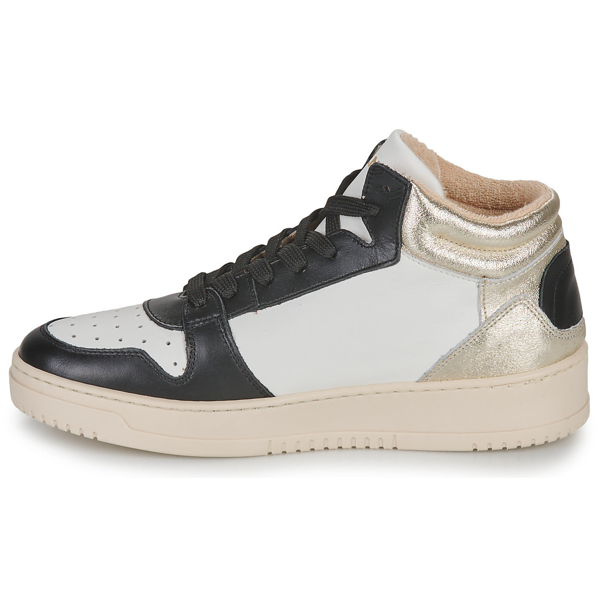 Sneakers alte Donna Meline DB515-A8092 Bianco