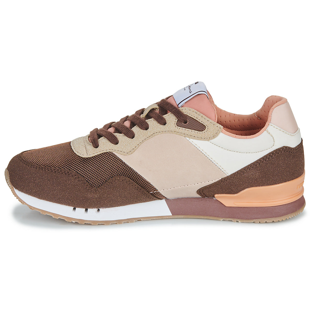 Sneakers basse Donna Pepe jeans LONDON TAWNY W Marrone
