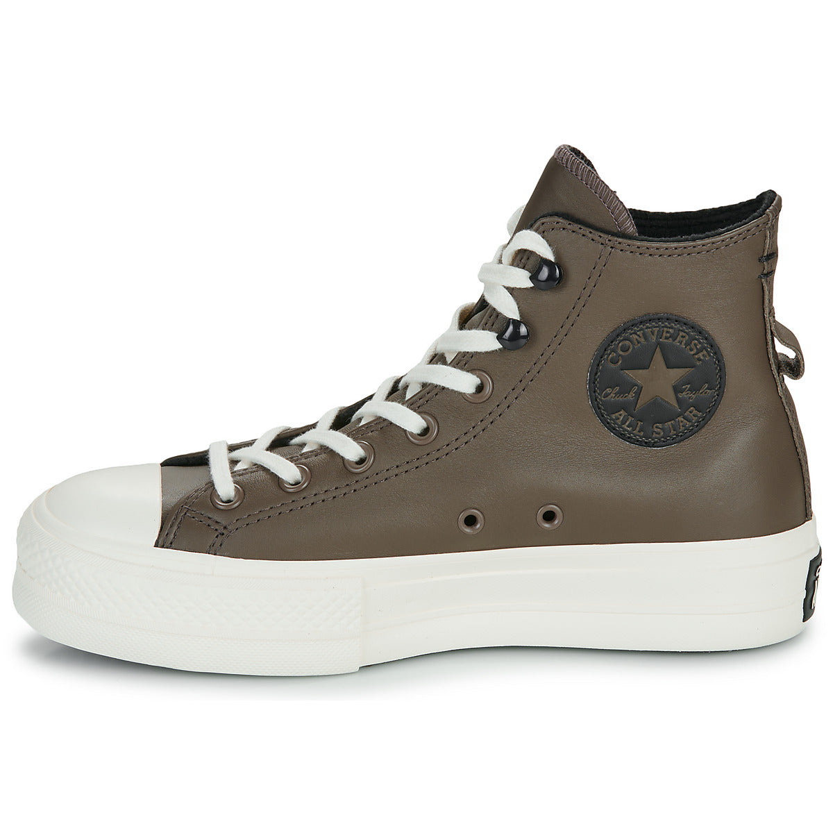 Sneakers alte Donna Converse CHUCK TAYLOR ALL STAR LIFT Marrone