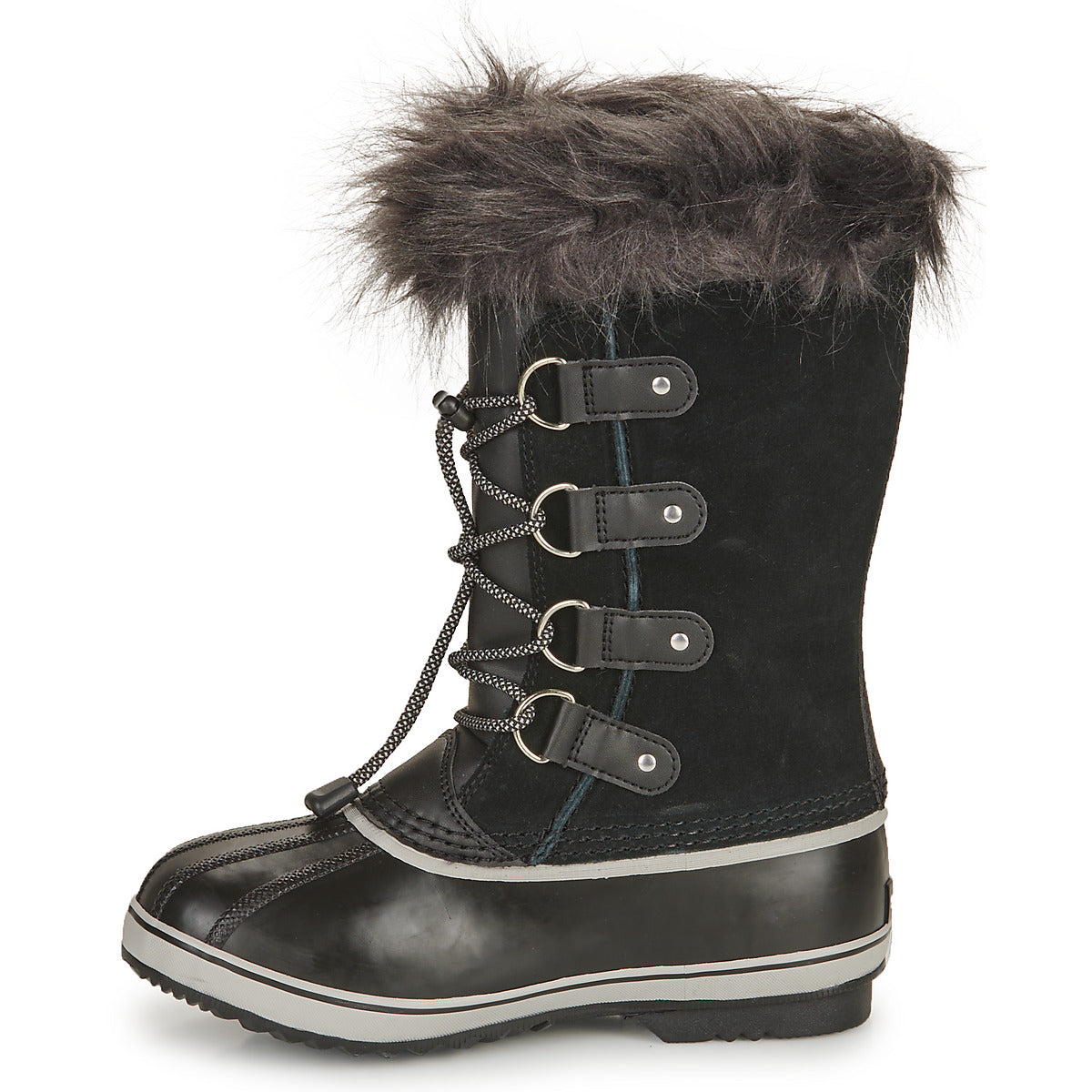 Scarpe da neve bambini ragazza Sorel YOUTH JOAN OF ARCTIC WP Nero