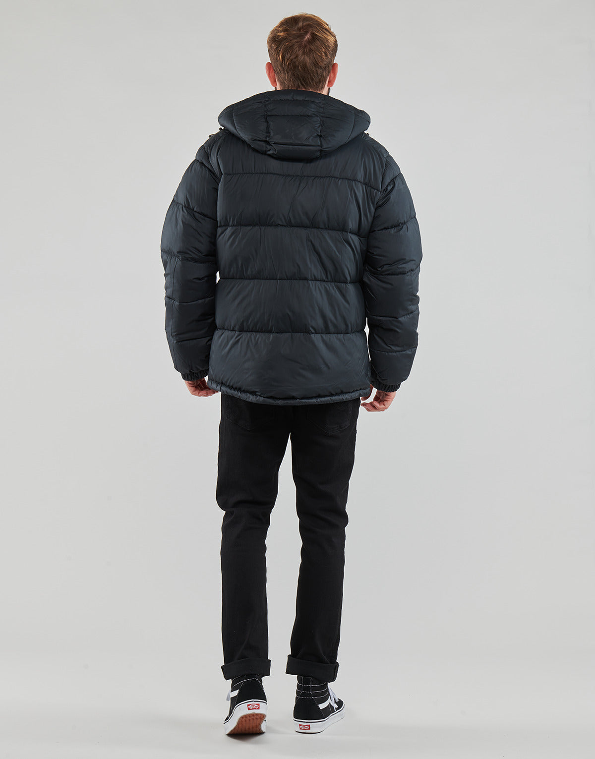 Piumino Uomo Columbia PIKE LAKE HOODED JACKET Nero
