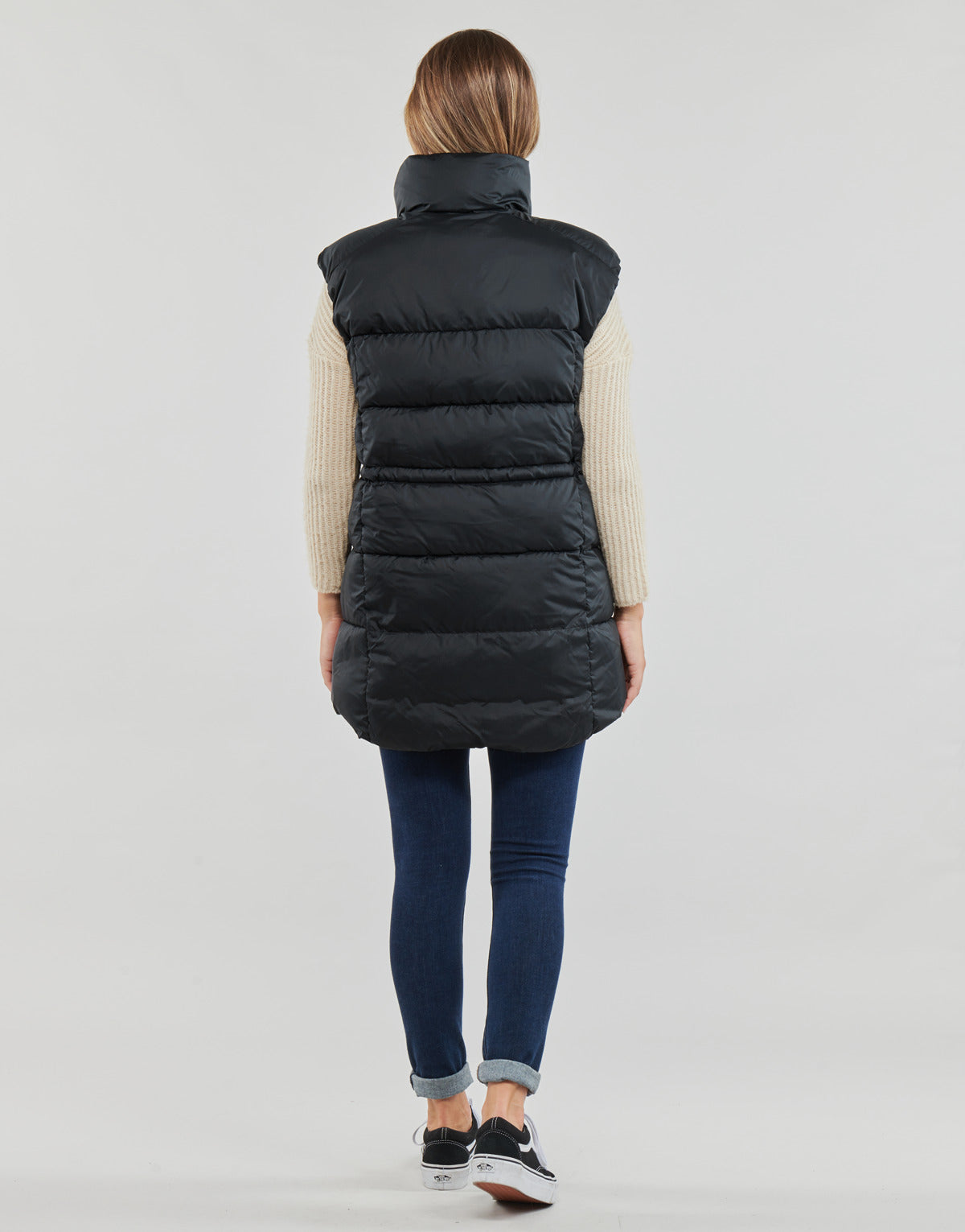 Piumino Donna Columbia Puffect Mid Vest Nero
