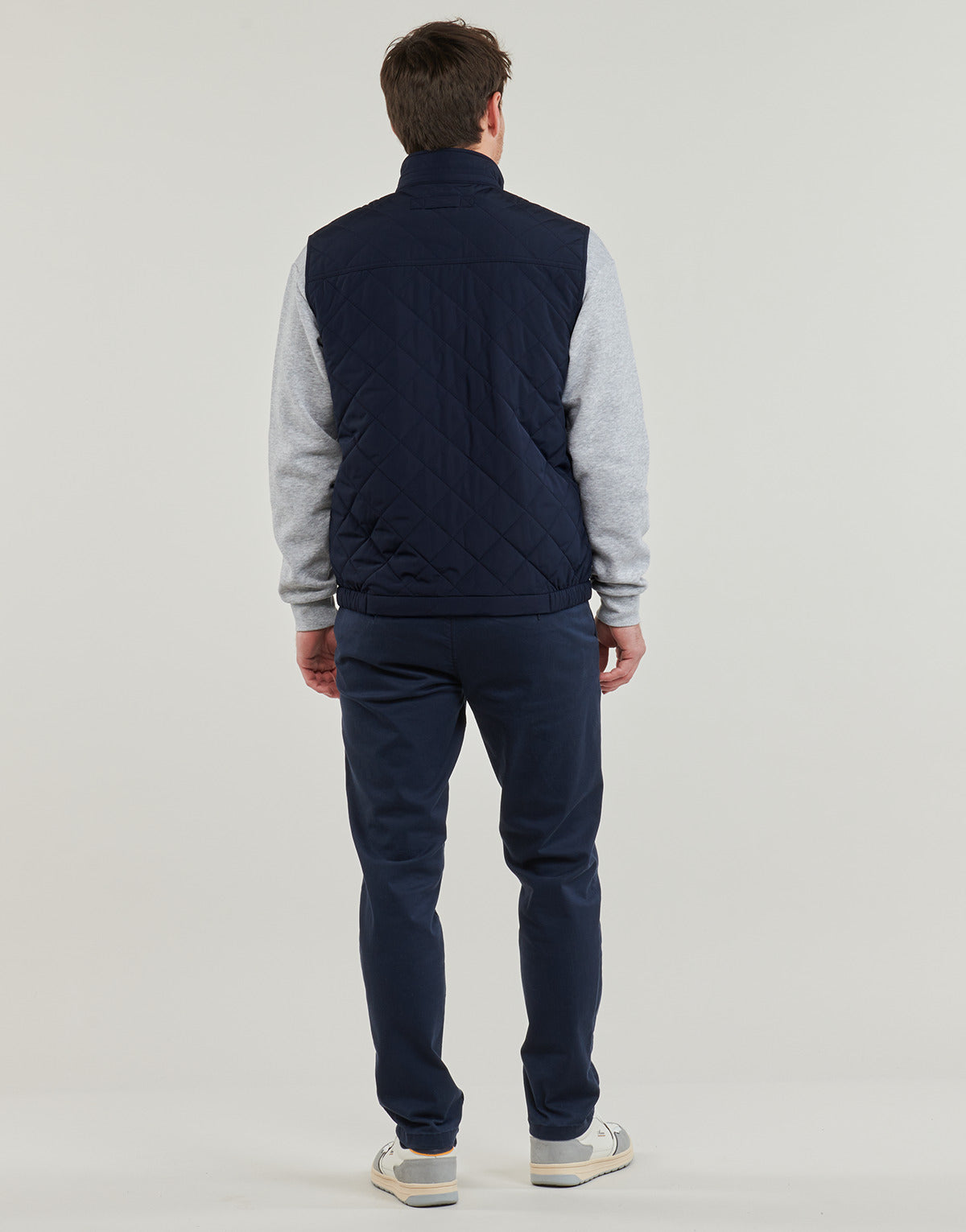 Giubbotto Uomo Gant QUILTED WINDCHEATER VEST Blu