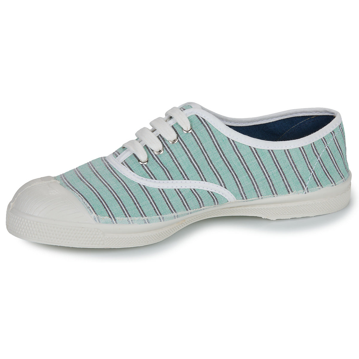Sneakers basse Donna Bensimon RAYURES Verde
