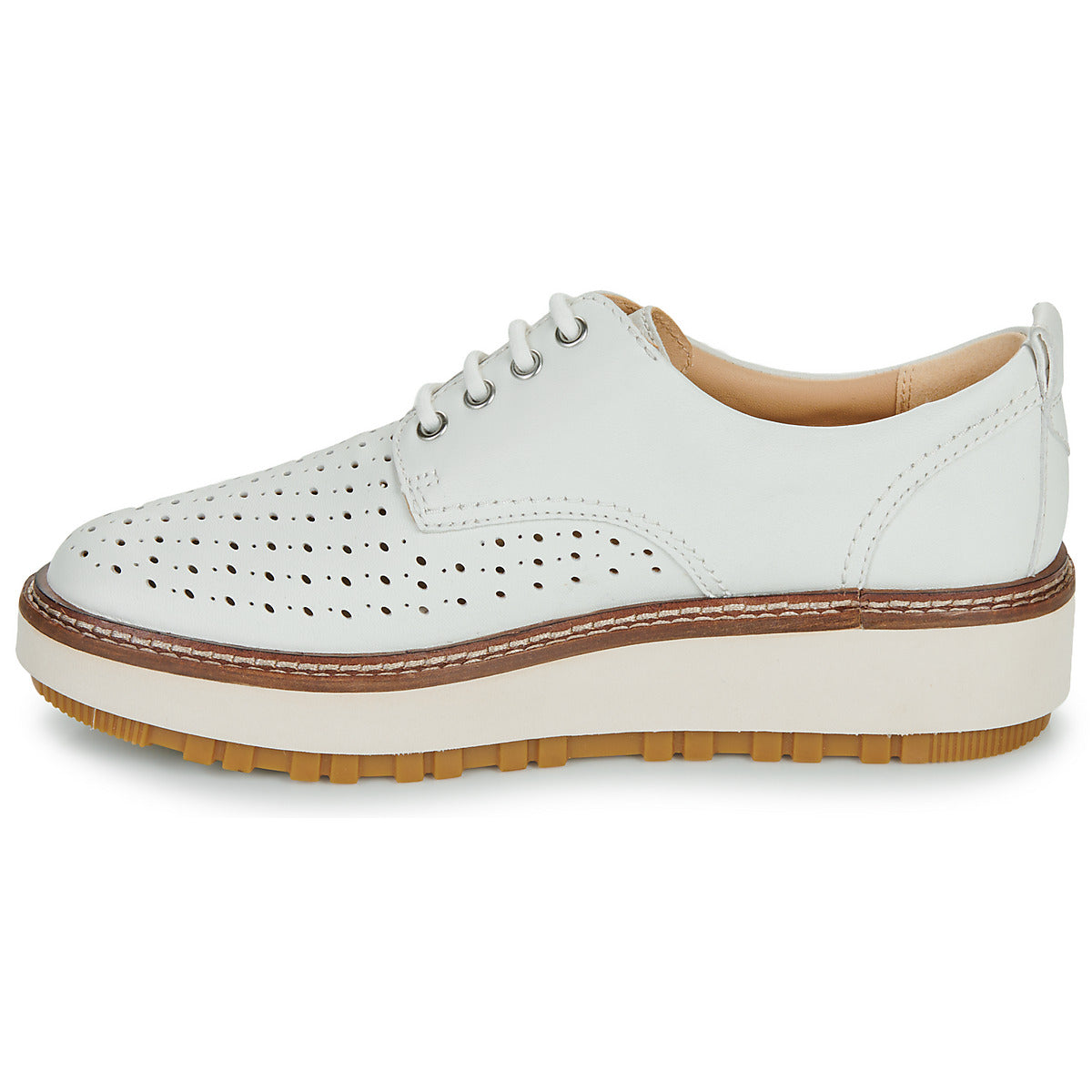 Sneakers basse Donna Clarks ORIANNA W MOVE Bianco