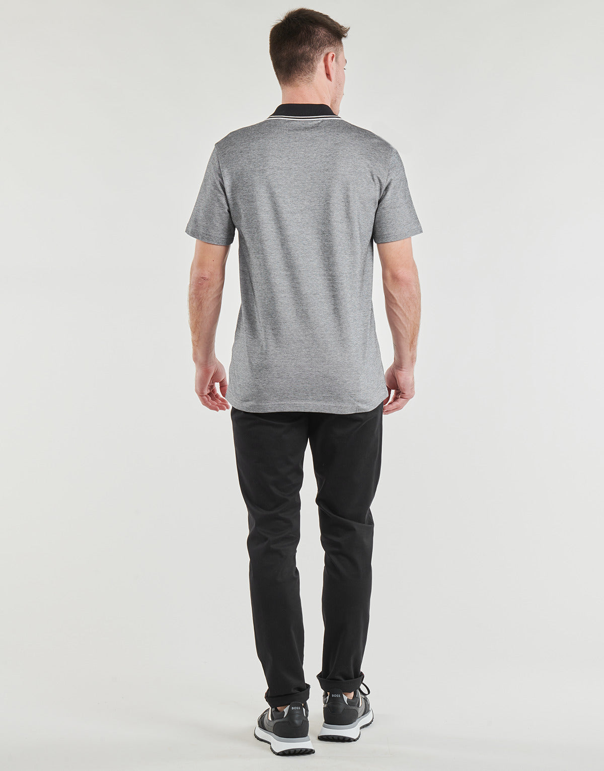 Polo Uomo BOSS PeoxfordNew Nero