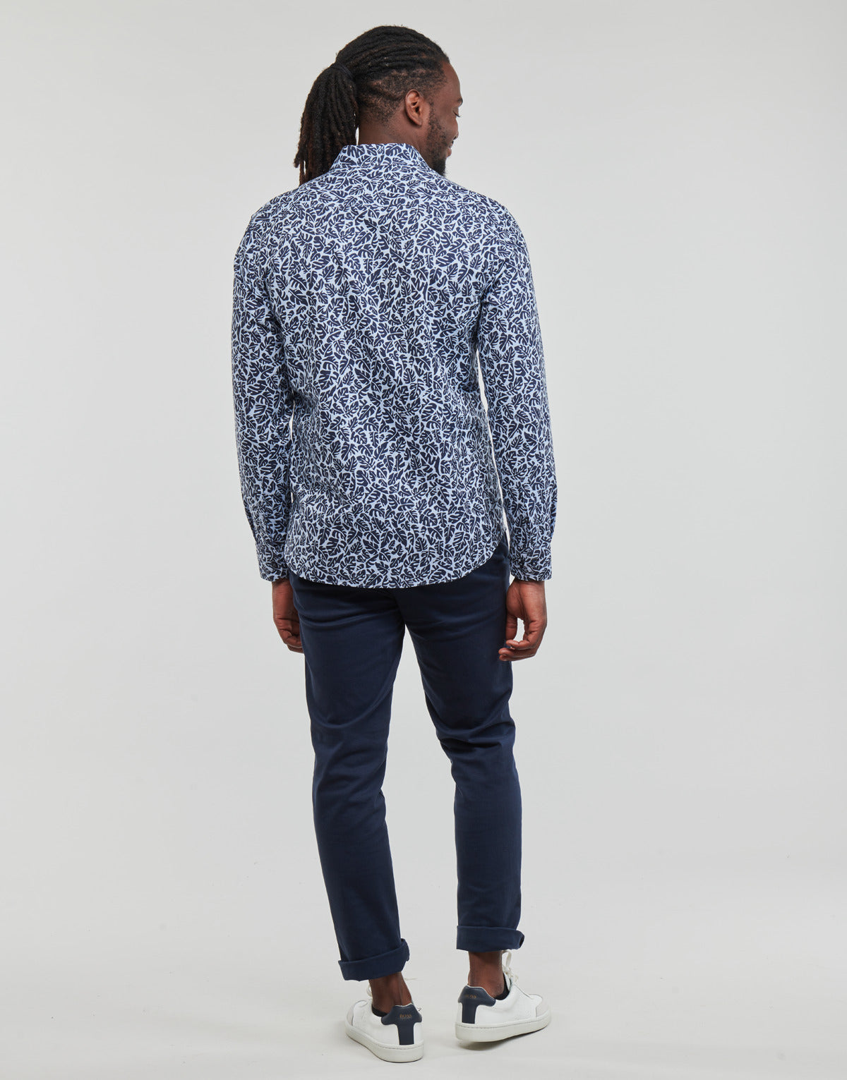 Camicia a maniche lunghe Uomo BOSS C-HAL-kent-C1-223 Marine