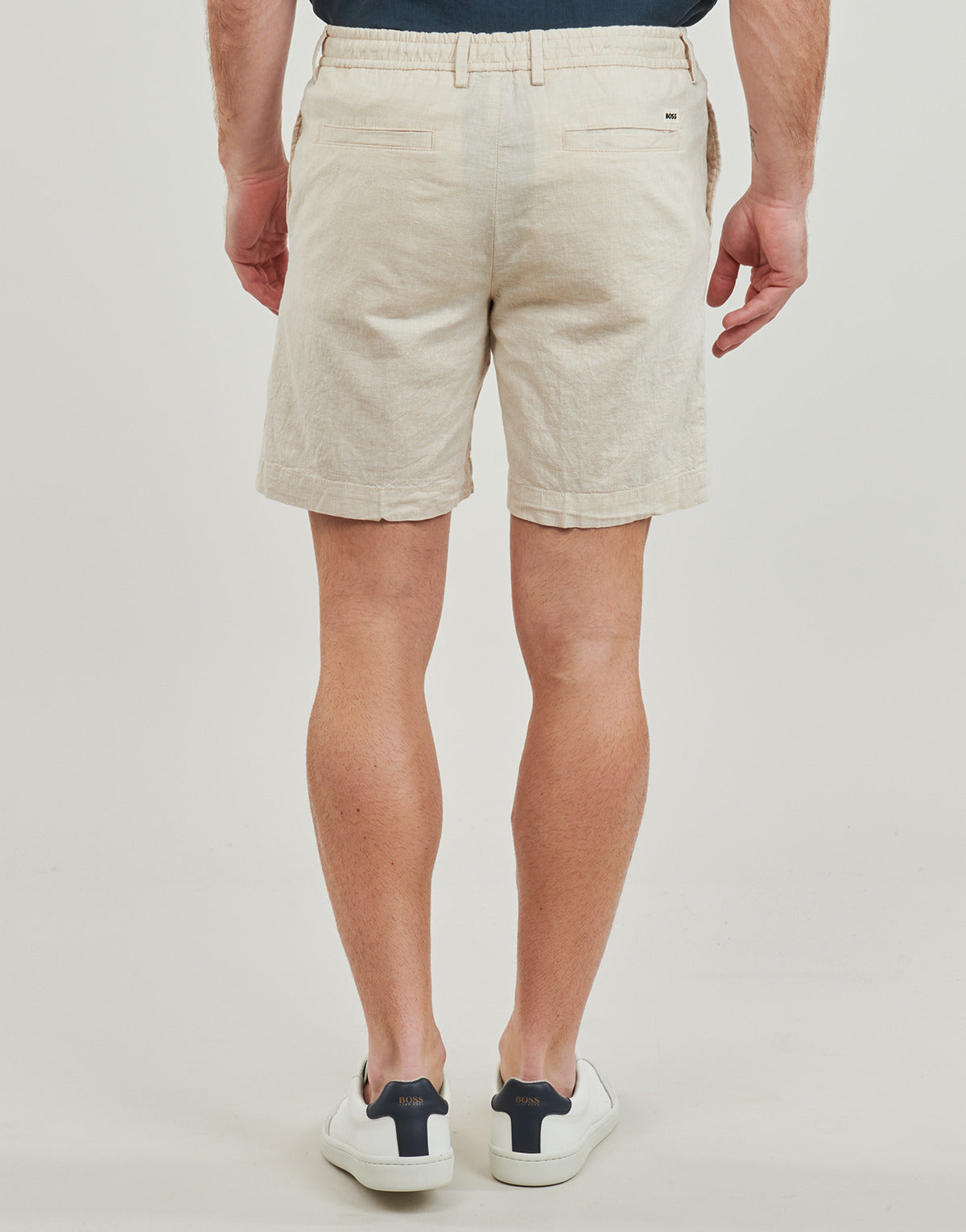 Pantaloni corti Uomo BOSS Kane-DS-Shorts Beige
