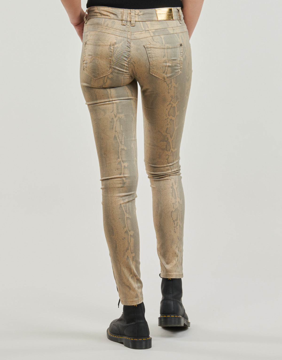 Jeans Slim Donna Freeman T.Porter KAYLEE GOLDY Oro