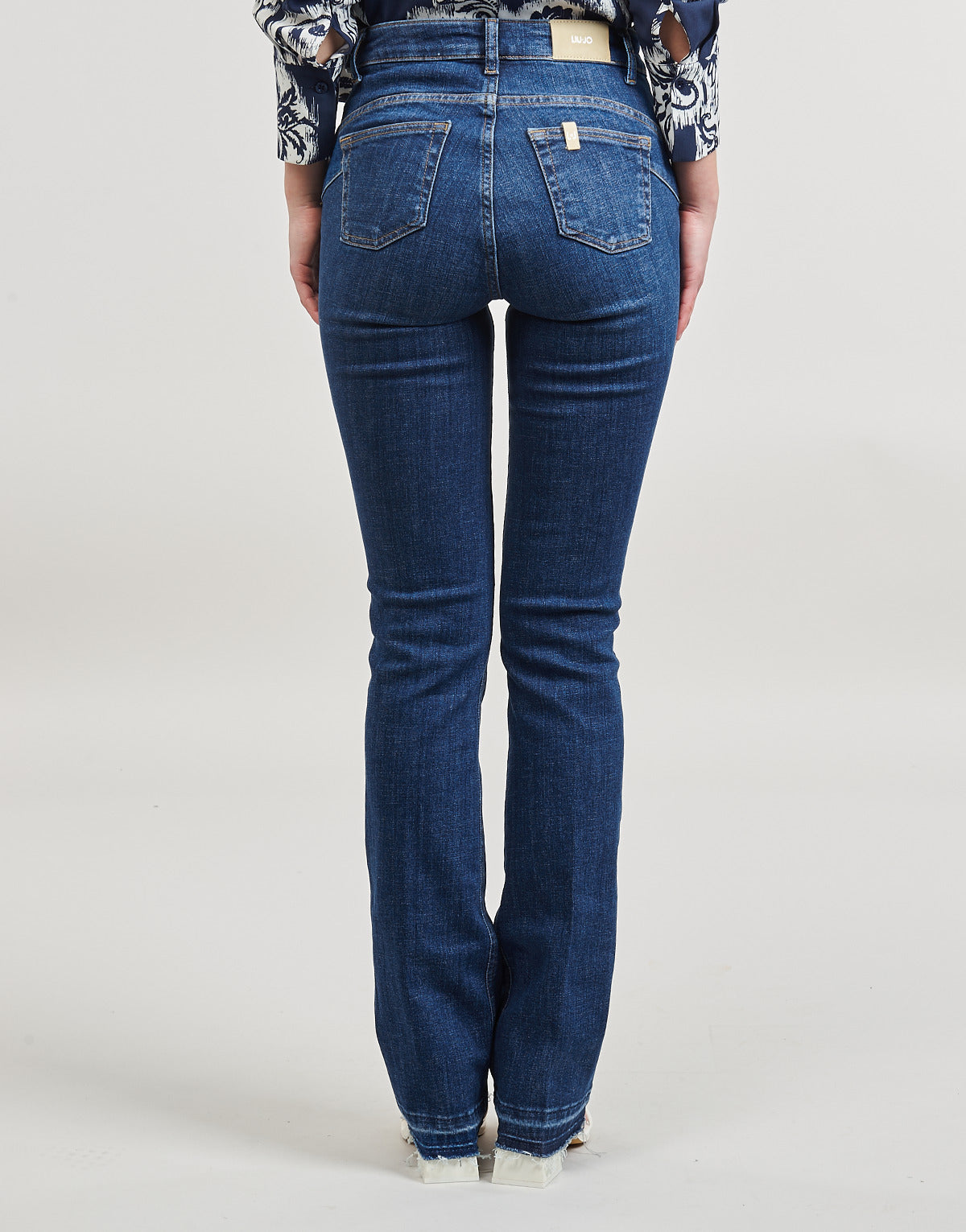Jeans Flare Donna Liu Jo UA4039 Blu