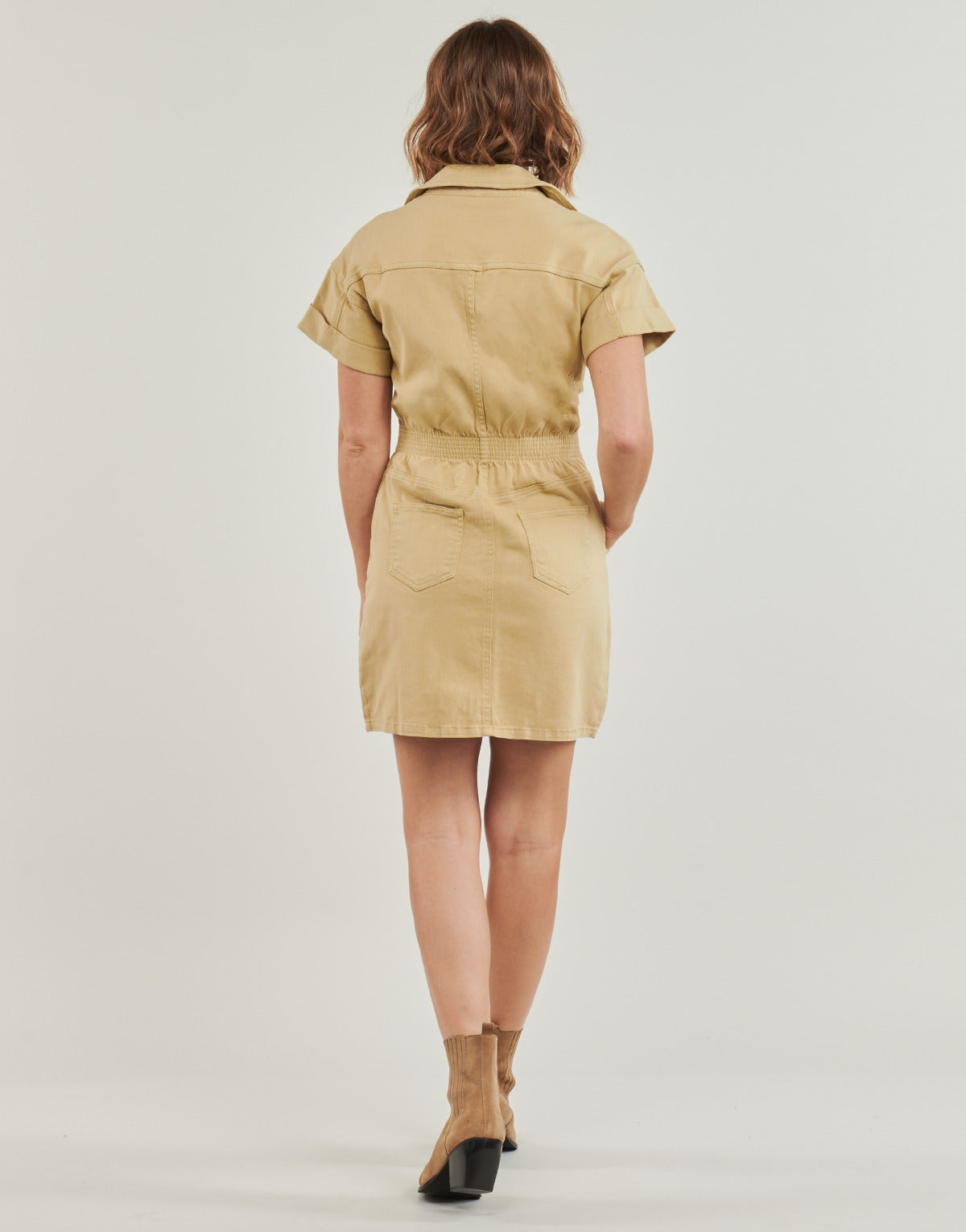 Abito corto Donna Morgan RVIBI Beige