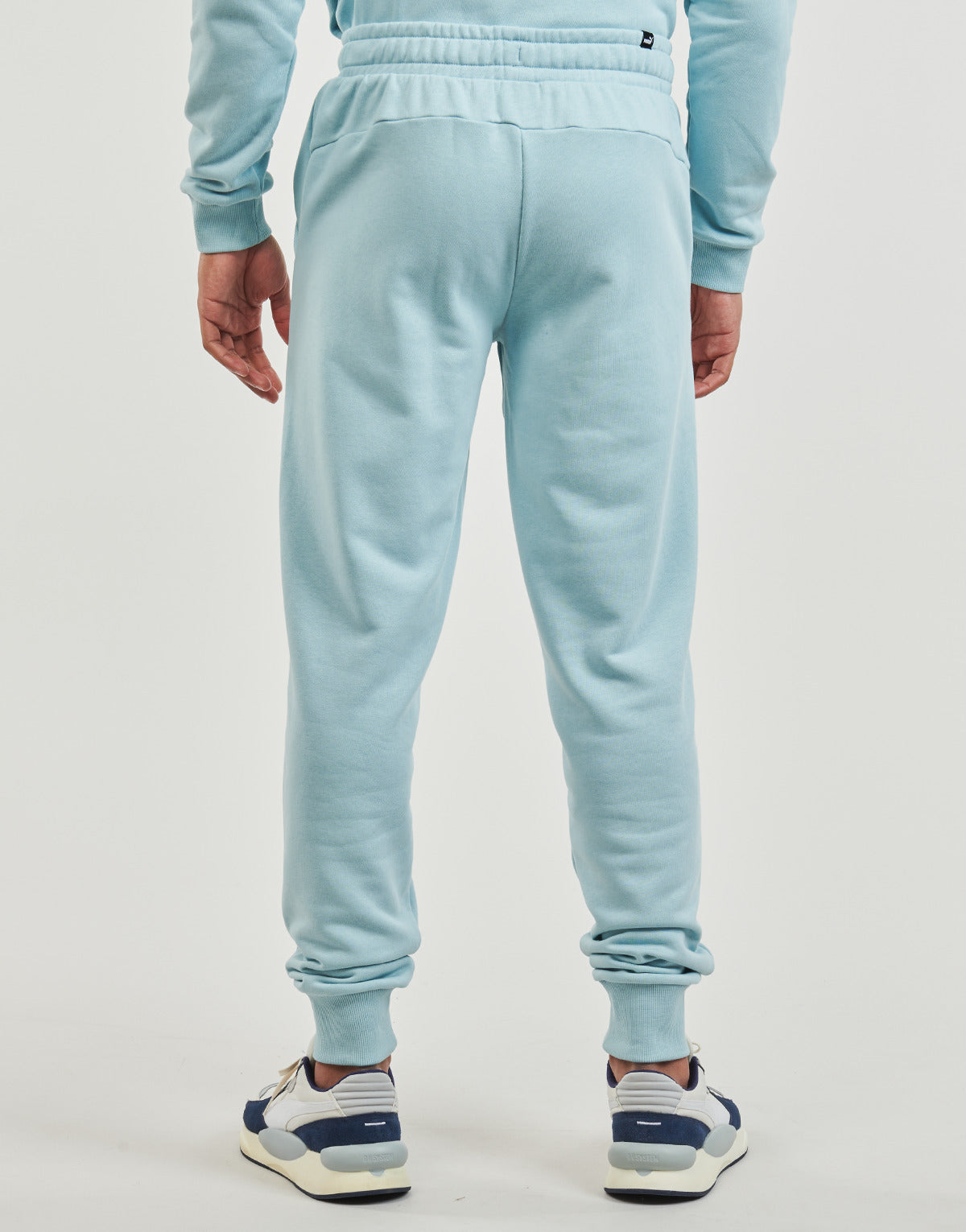 Pantaloni Sportivi Uomo Puma ESS+ 2 COL LOGO PANTS TR CL Blu