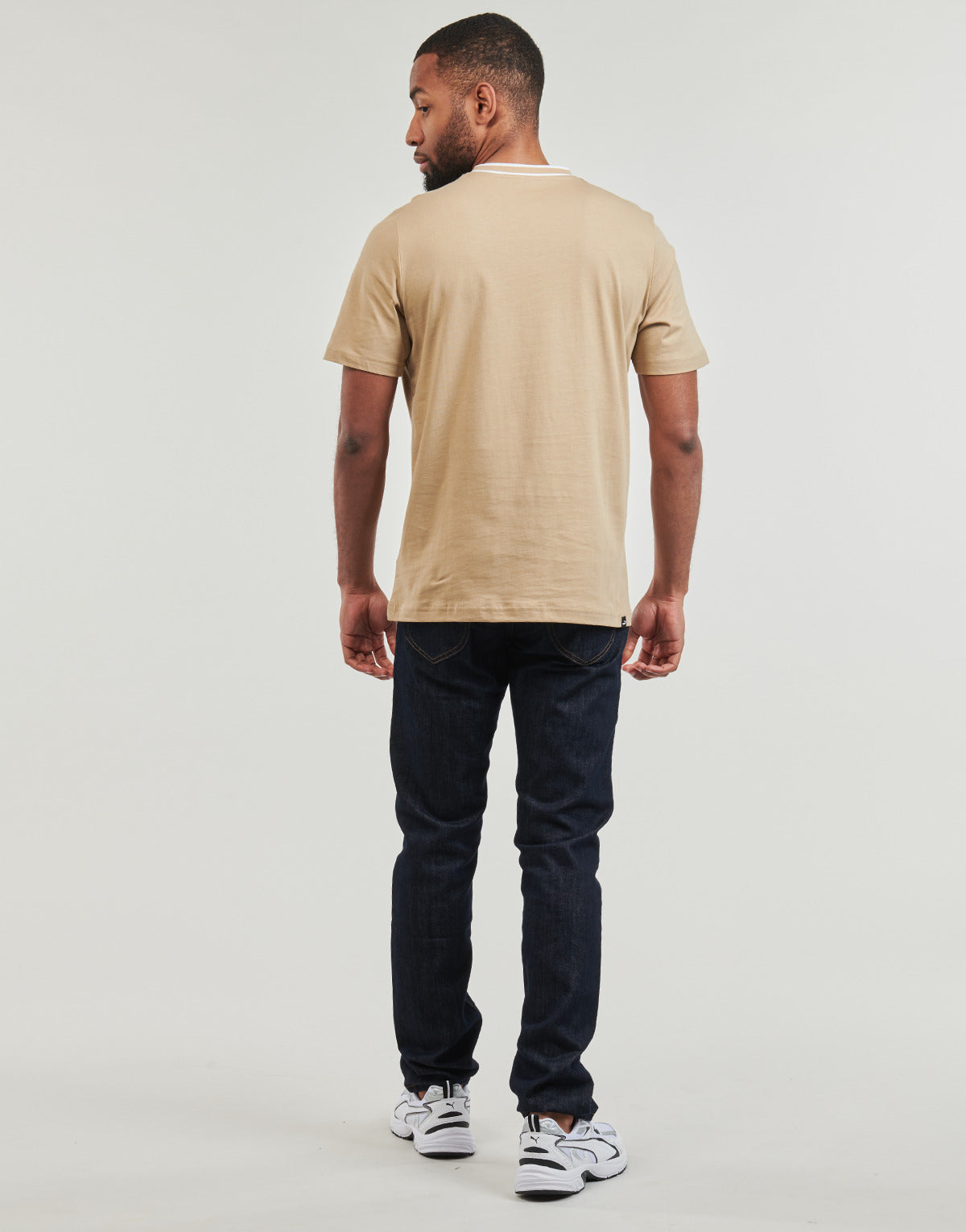 T-shirt Uomo Puma PUMA SQUAD BIG GRAPHIC TEE Beige