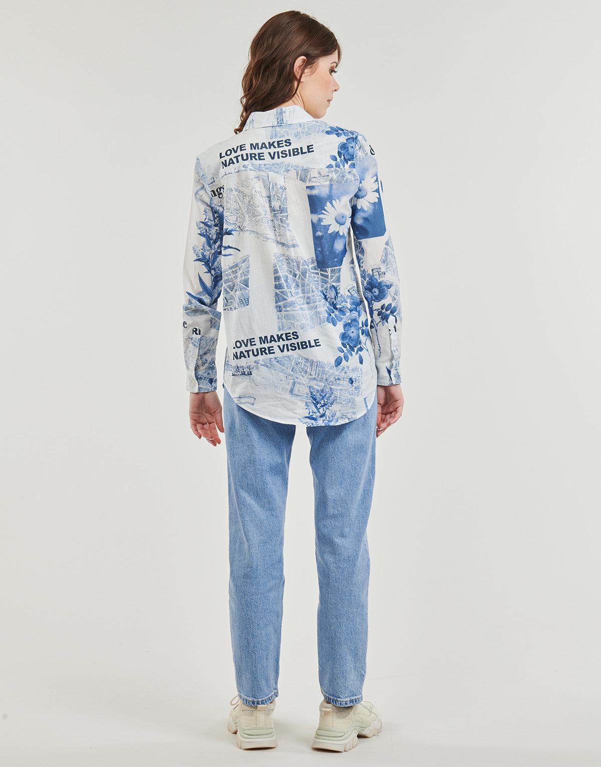 Camicia Donna Desigual CAM_FLOWERS NEWS Multicolore