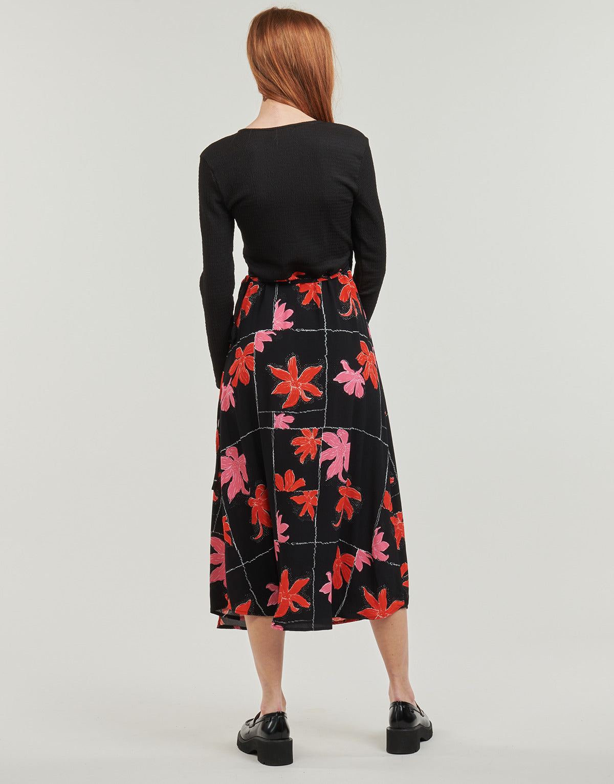 Abito lungo Donna Desigual VEST_MENPHIS Nero