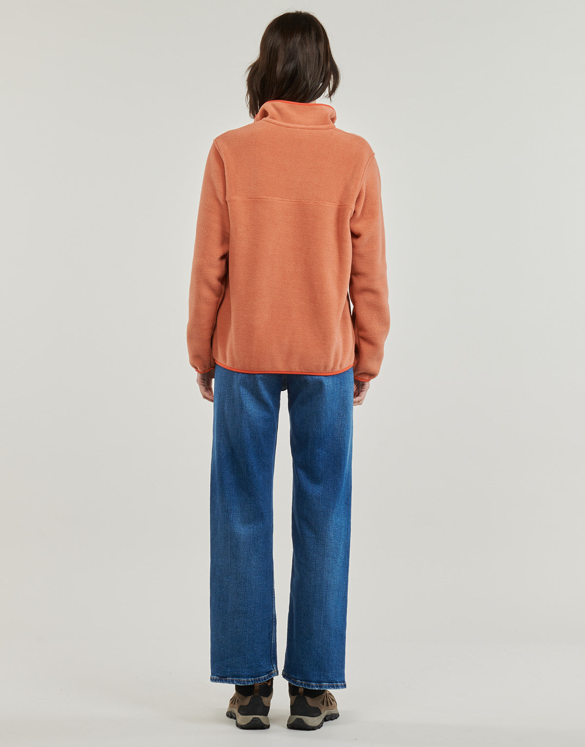 Felpa Donna Patagonia Womens Lightweight Synch Snap-T Pullove Arancio