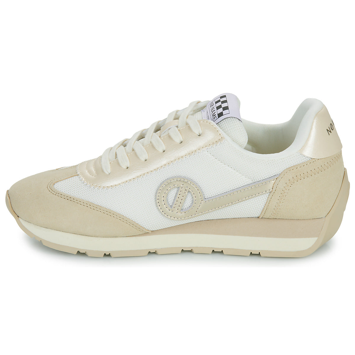 Sneakers basse Donna No Name CITY RUN JOGGER W Beige