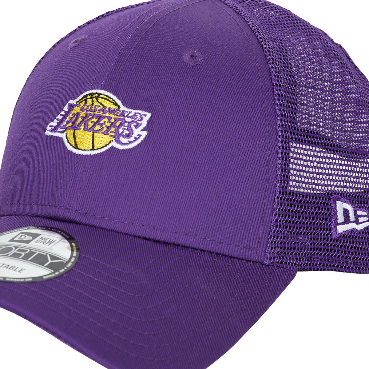 Cappellino Uomo New-Era HOME FIELD 9FORTY TRUCKER LOS ANGELES LAKERS TRP Viola
