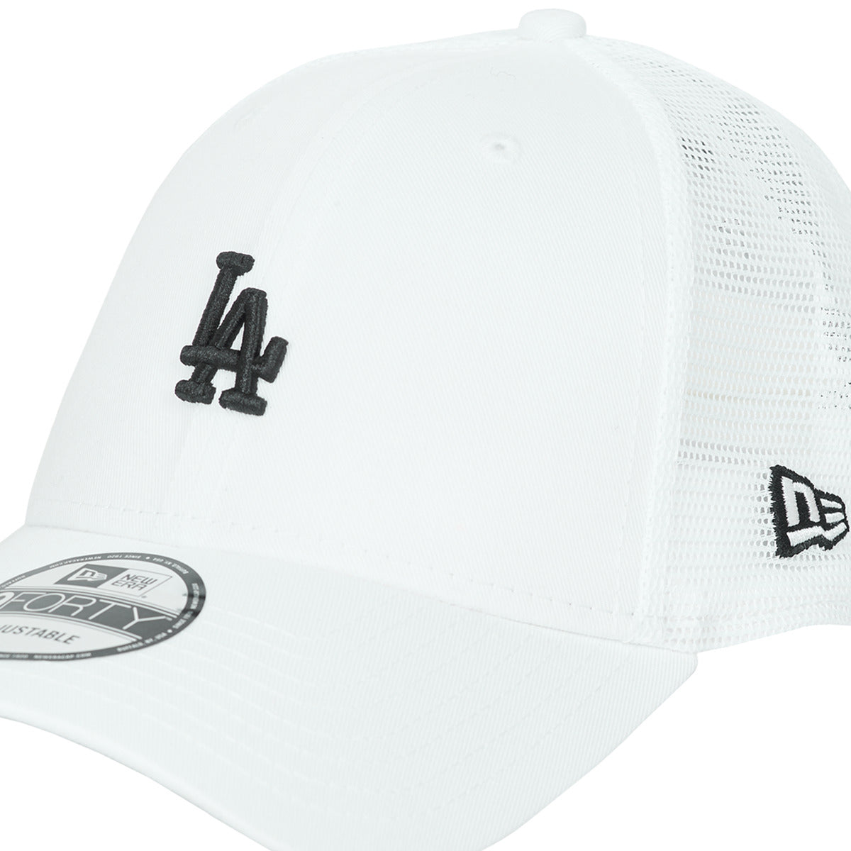 Cappellino Uomo New-Era HOME FIELD 9FORTY TRUCKER LOS ANGELES DODGERS WHIBLK Bianco