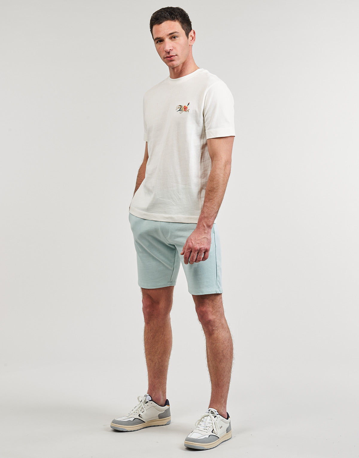 T-shirt Uomo Teddy Smith EDIS MC Bianco