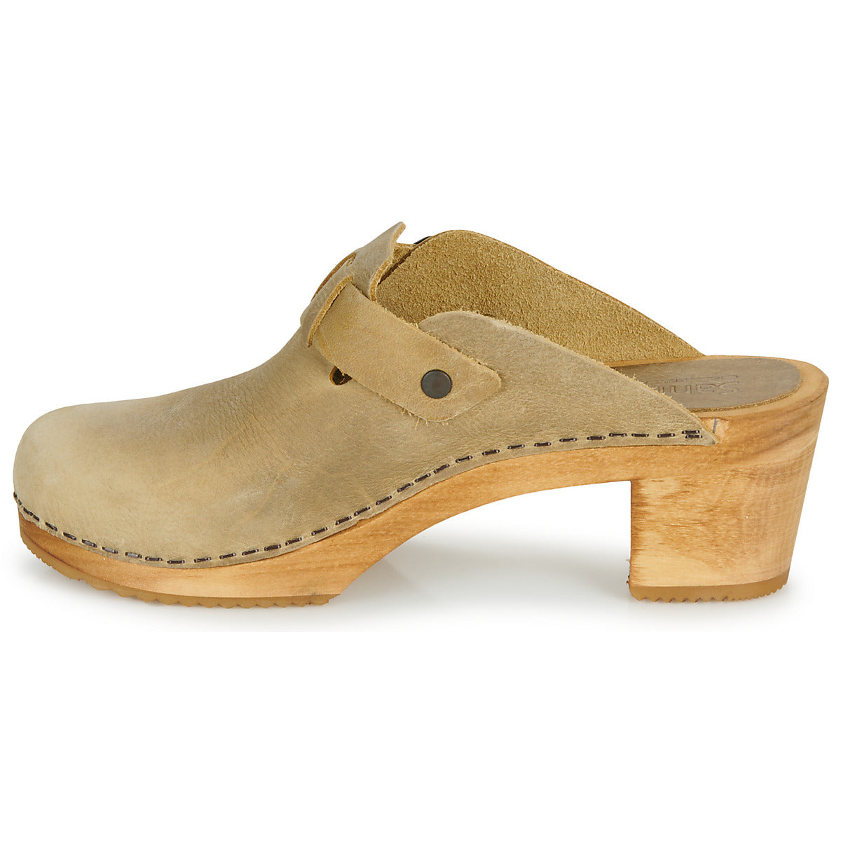 Scarpe Donna Sanita MALULO SQUARE OPEN Marrone