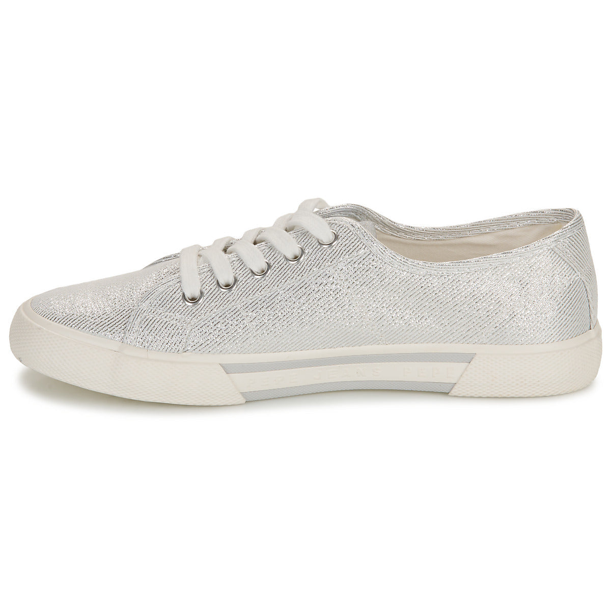Sneakers basse Donna Pepe jeans BRADY PARTY W Argento