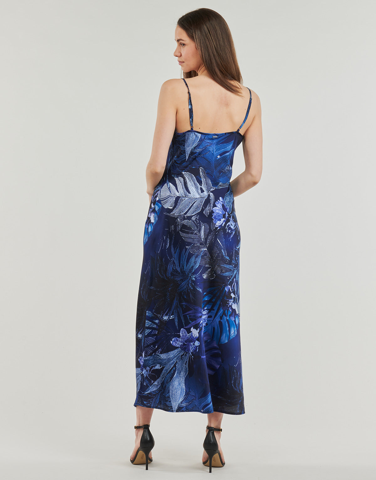 Abito lungo Donna Guess AKLINA DRESS Multicolore