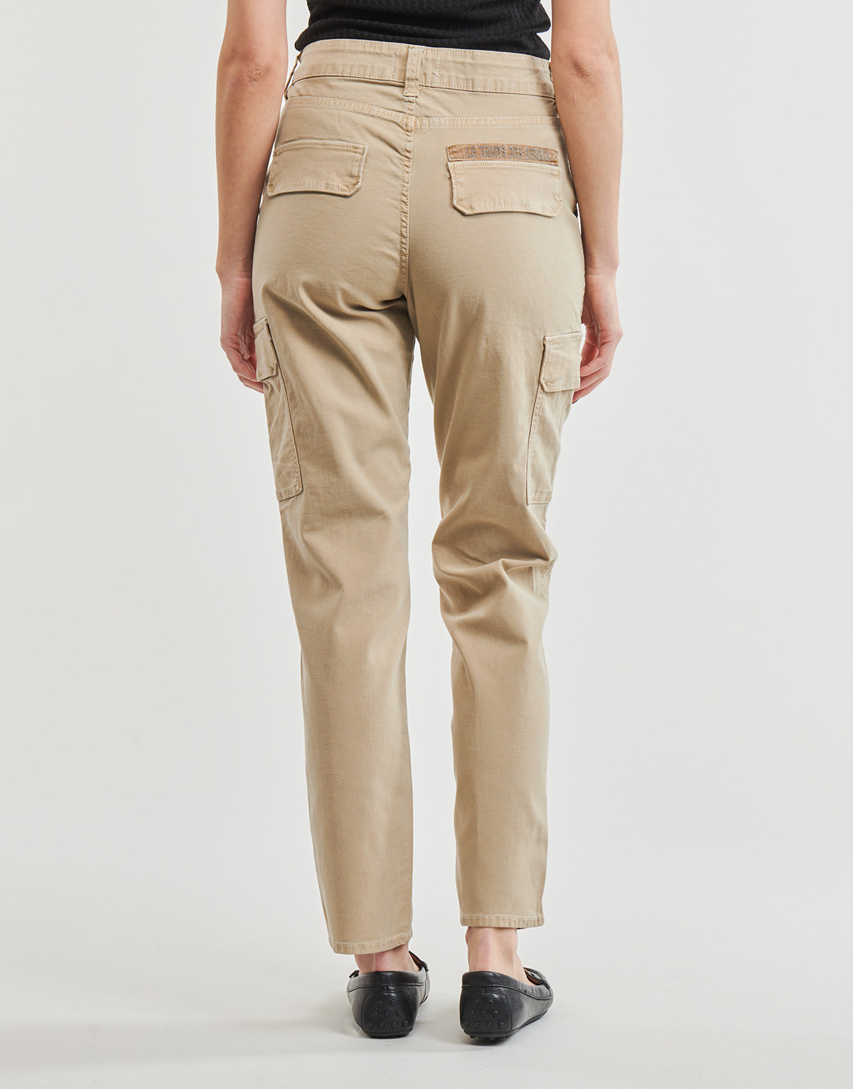 Pantalone Cargo Donna Le Temps des Cerises CASTELLAS Beige