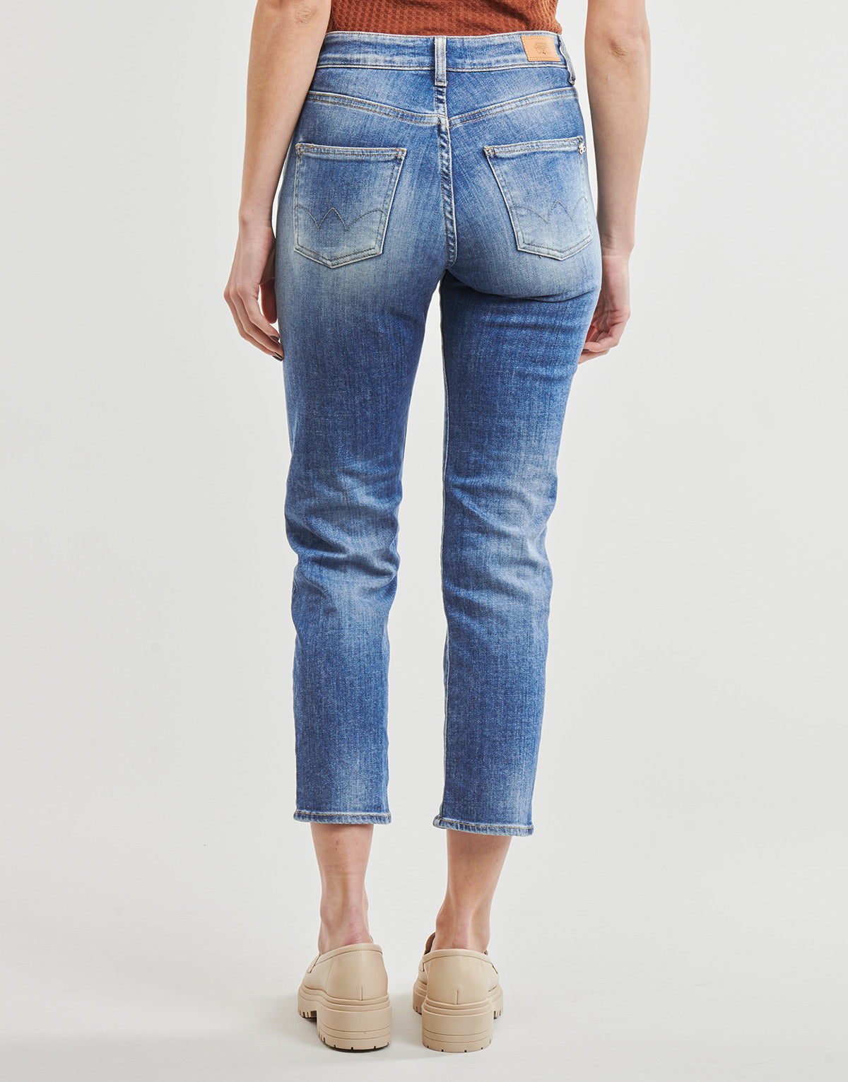 Jeans Mom Donna Le Temps des Cerises BAMBINO 400/17 Blu